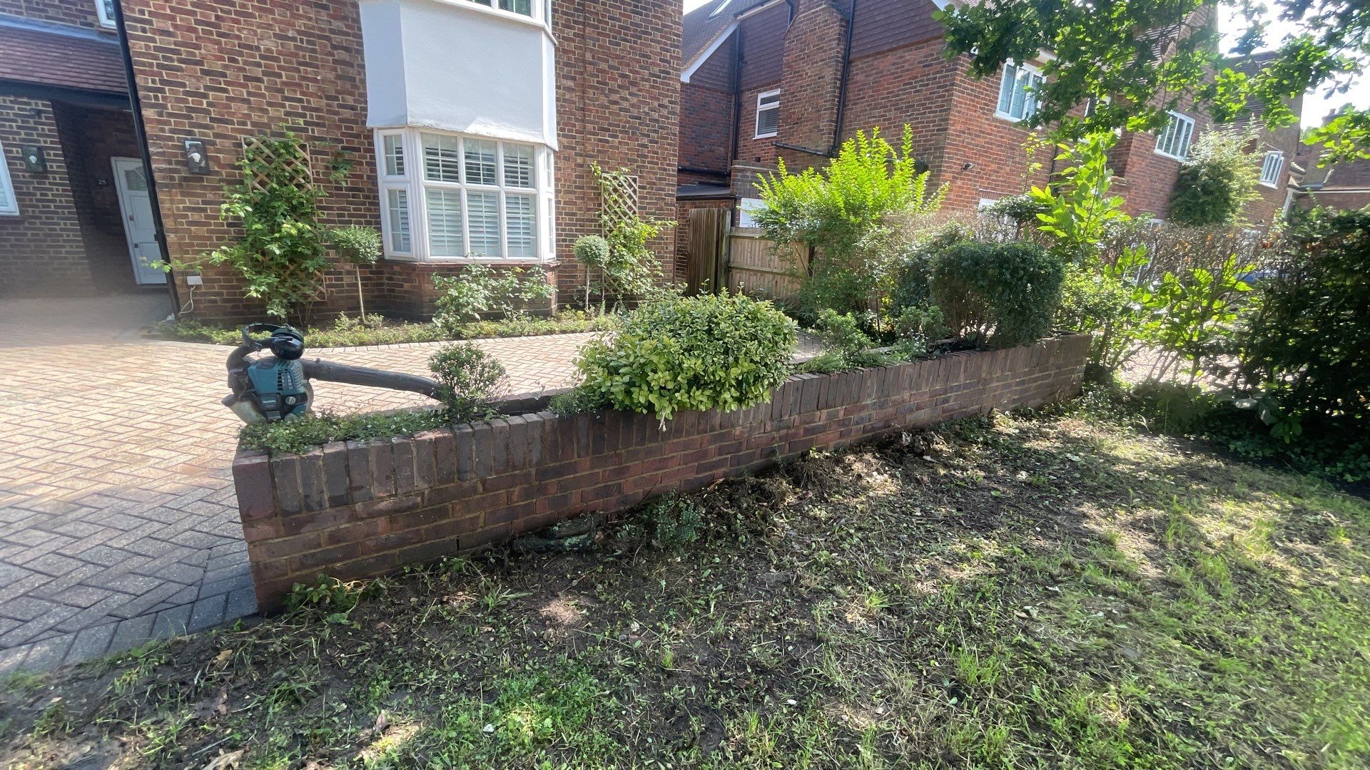 Driveway And Patio Clean using honda 21 ltr/min by Ges Exterior Cleaning ltd