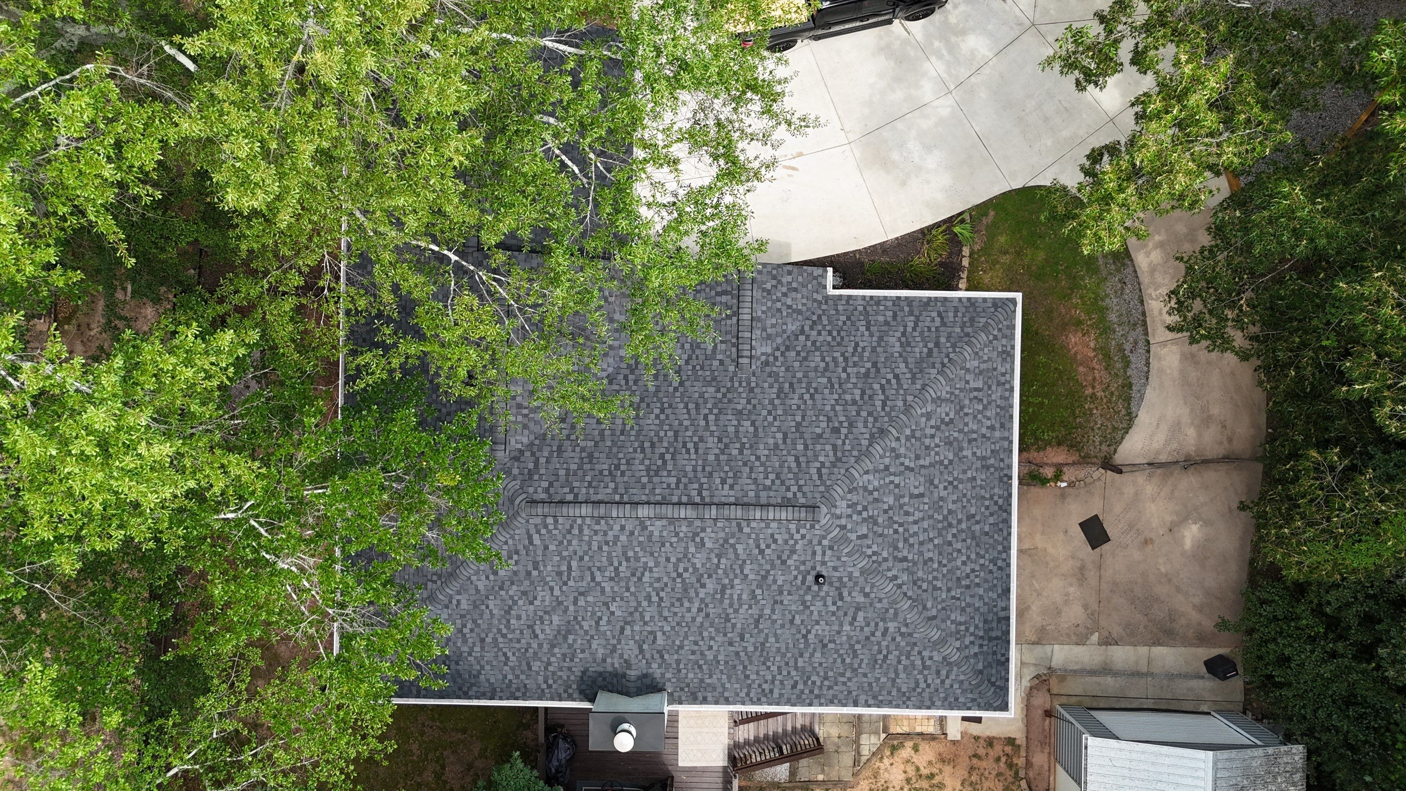 Cumming, GA Roof Replacement CertainTeed Landmark Pro Moire Black by Reset Roofing