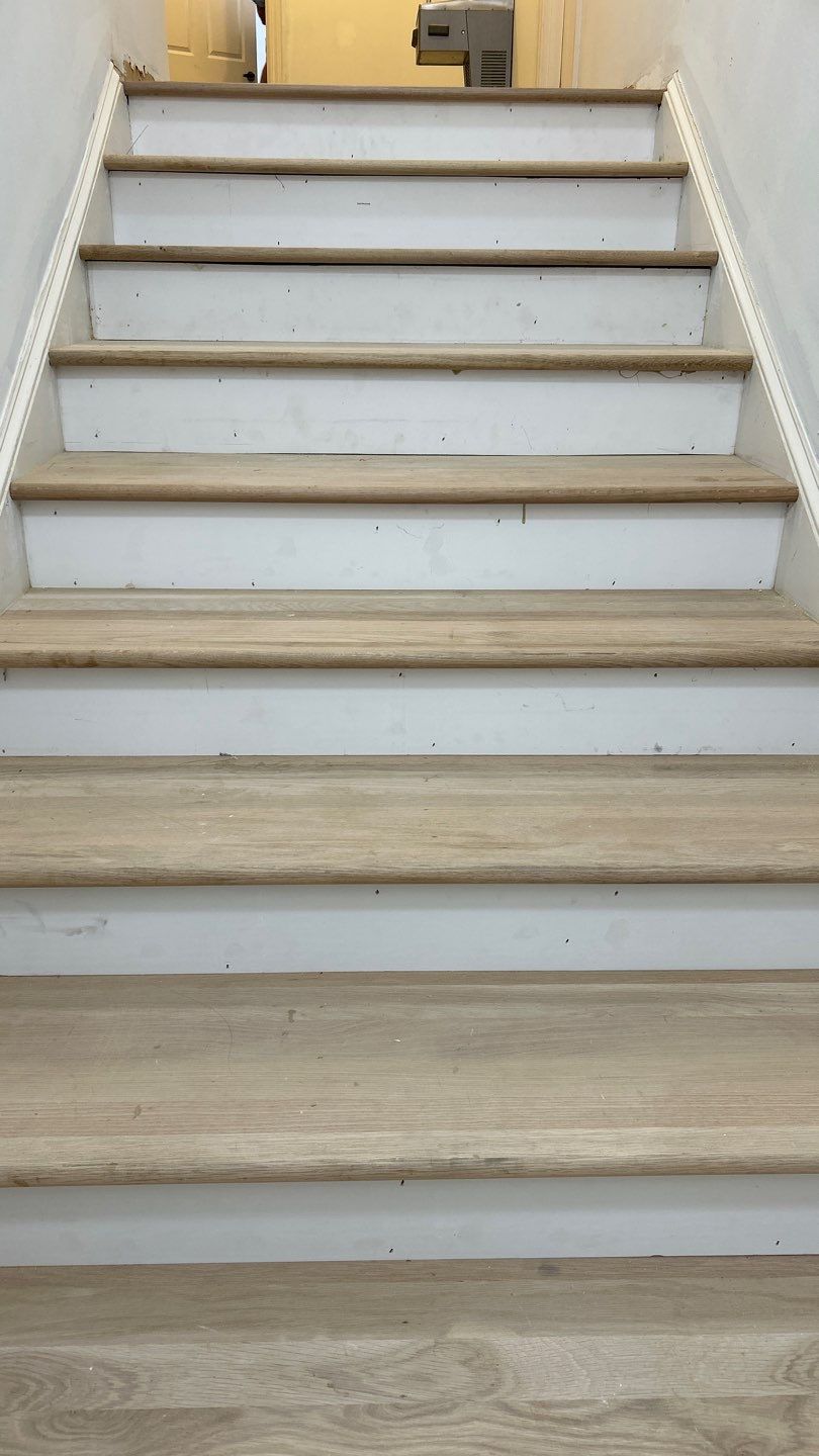 New hardwood floors for an office building by Footprints Floors of Nashville