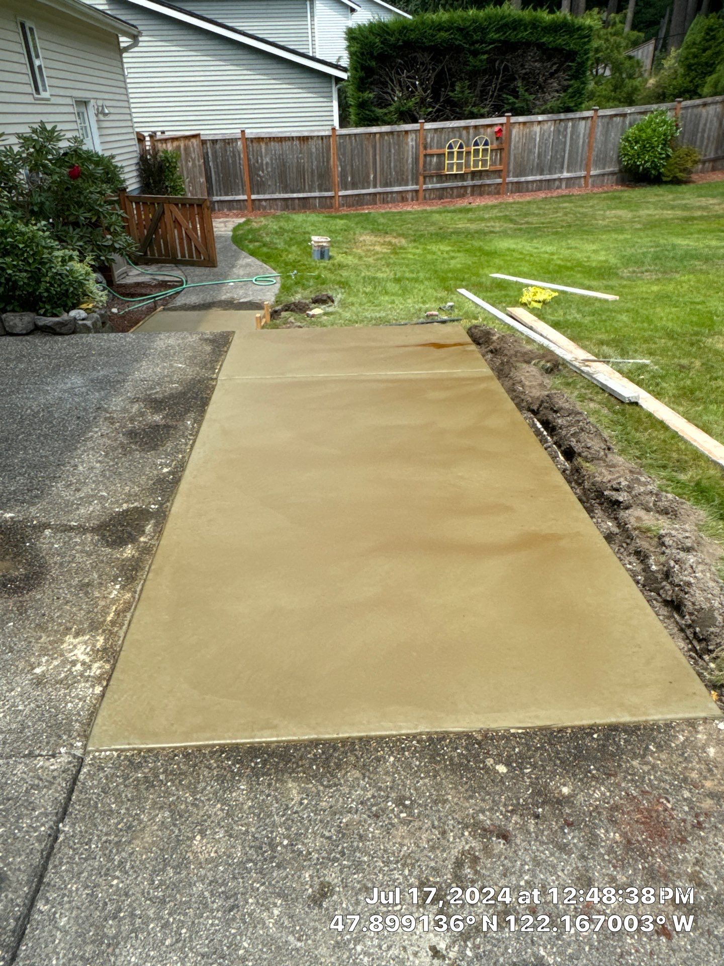 Luis | Concrete Driveway by Jireh Asphalt & Concrete Inc 