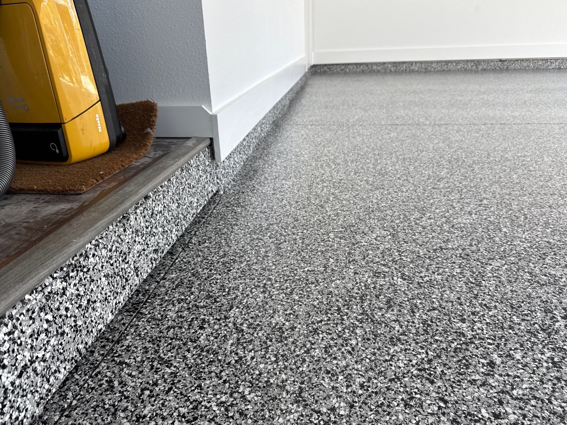 Garage in Domino by Cross Creek Concrete Coatings