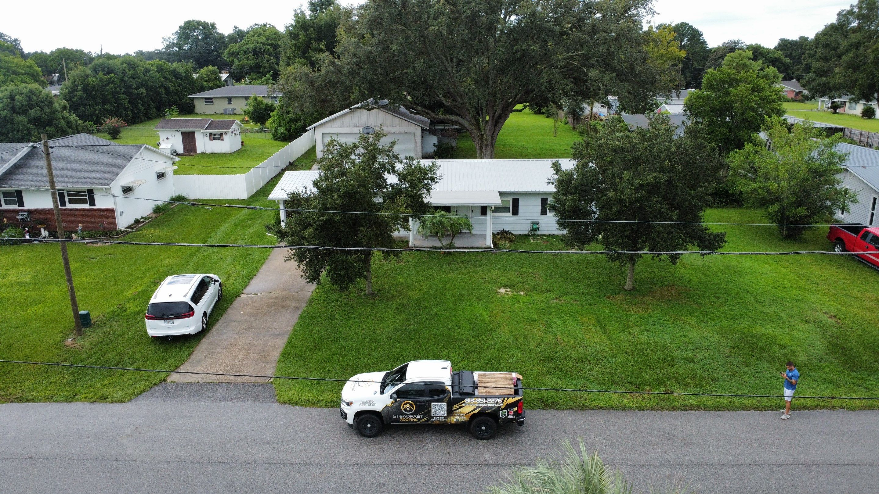 Metal Roof Replacement in Zephyrhills, FL by Steadfast Roofing 