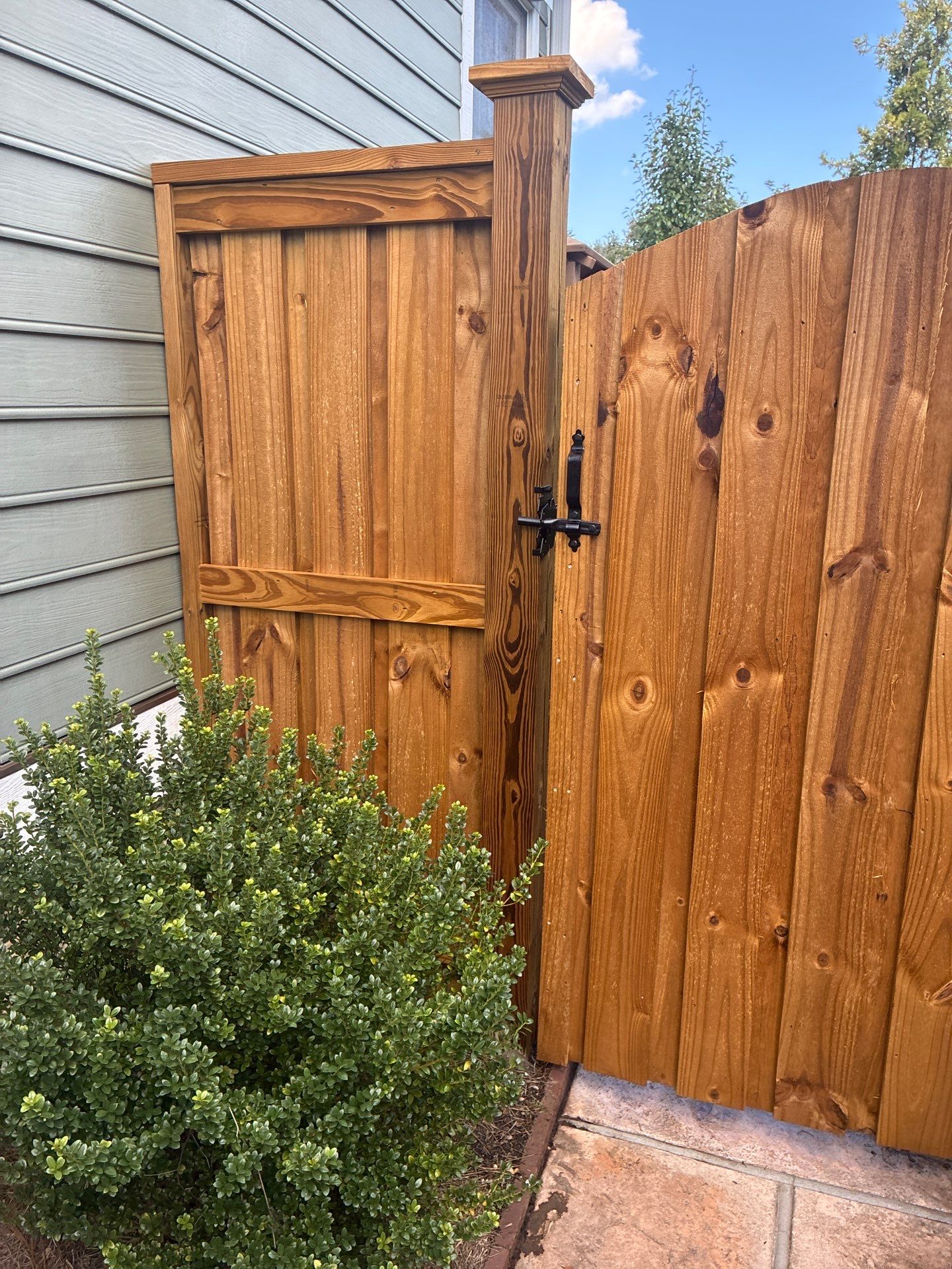 Fence using Wood Sealant by DuraSeal