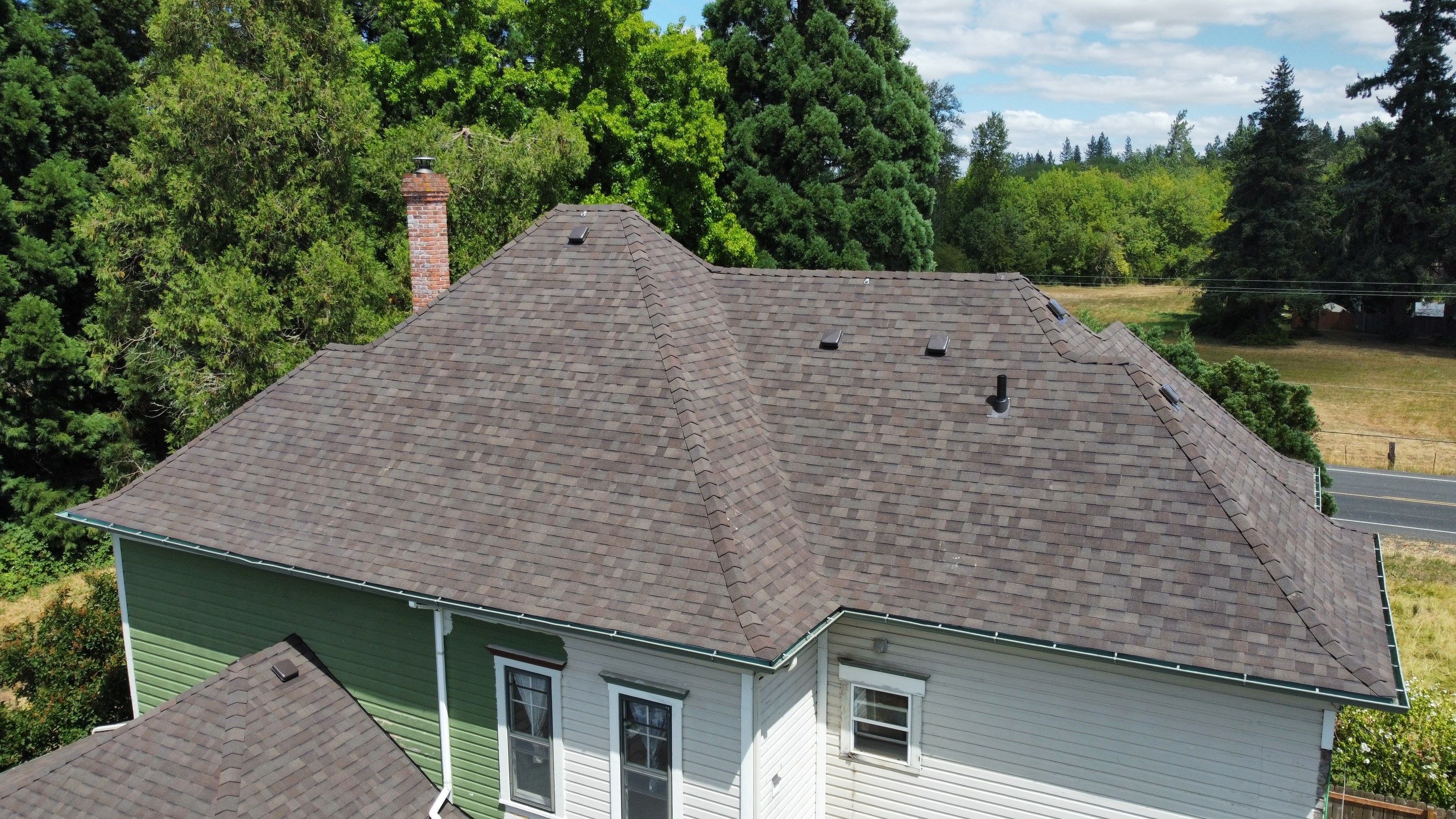 Residential Roofing Installation using Malarkey Vista AR Shingles by Orezona Building & Roofing Company, Inc.