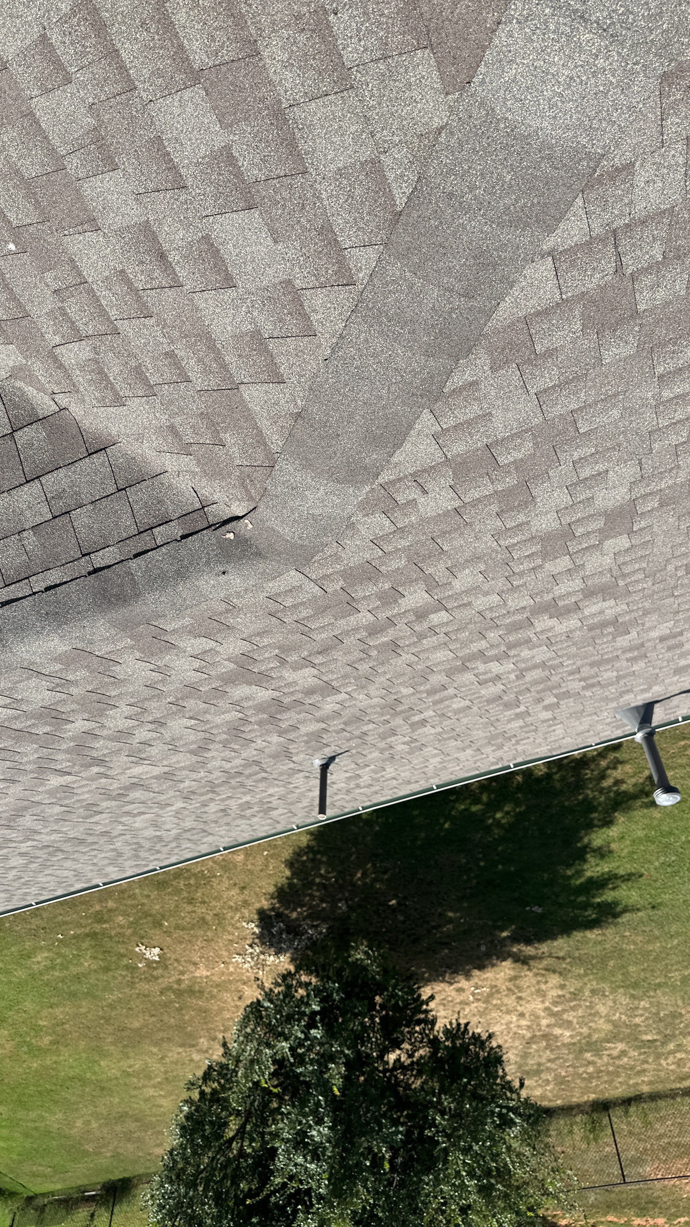 Reroof using GAF HDZ Weathered Wood by Castillo Roofing