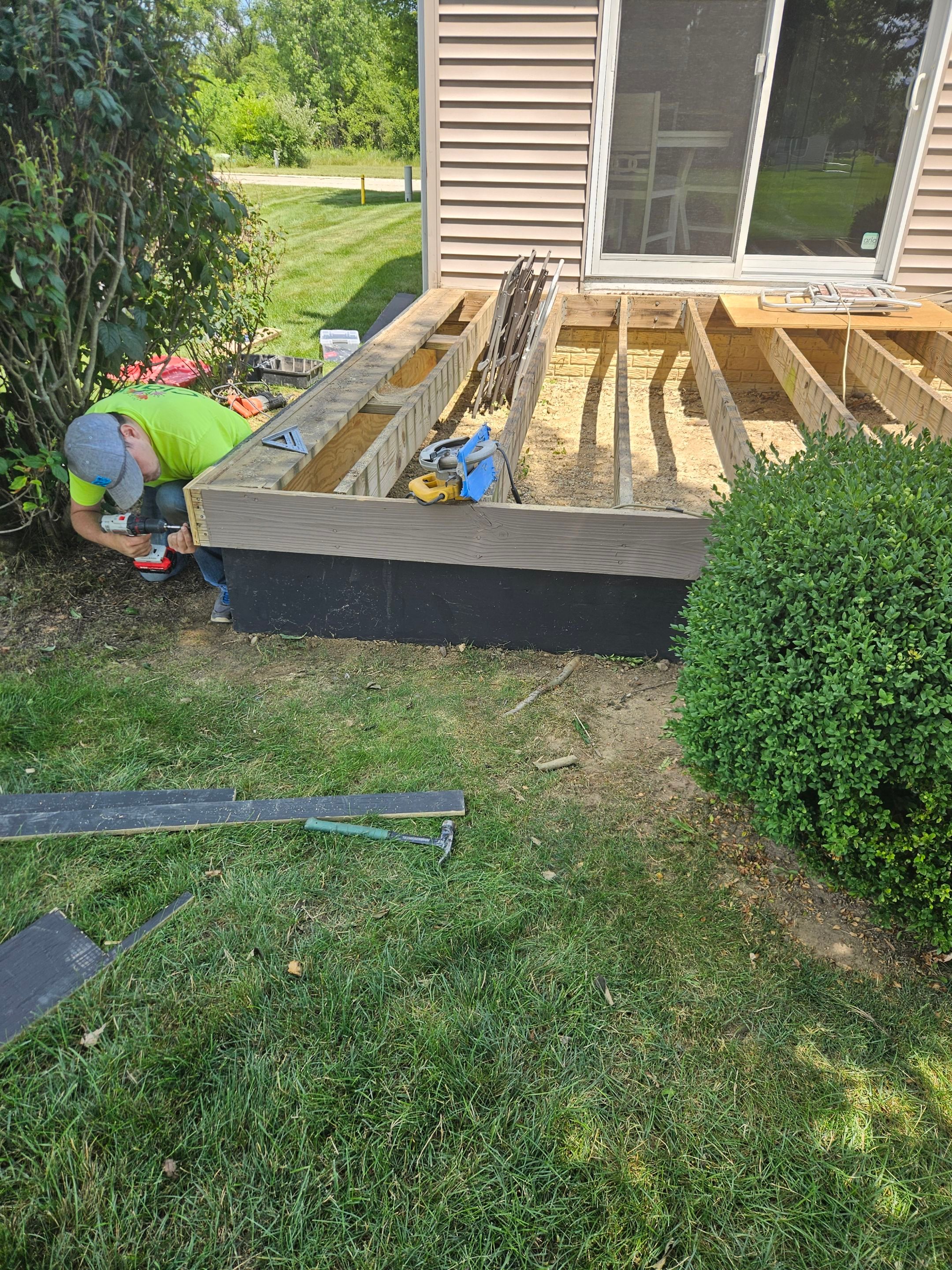 New Deck Build by Clark Builders LLC