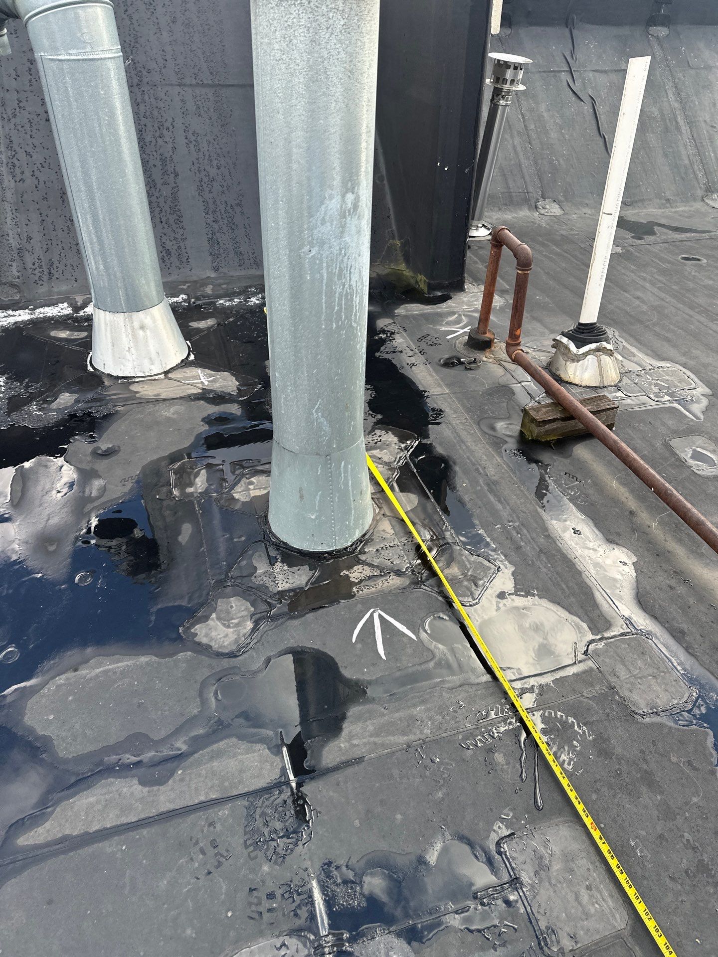 Commercial Roof Repair in Newburgh NY by roberts roofing