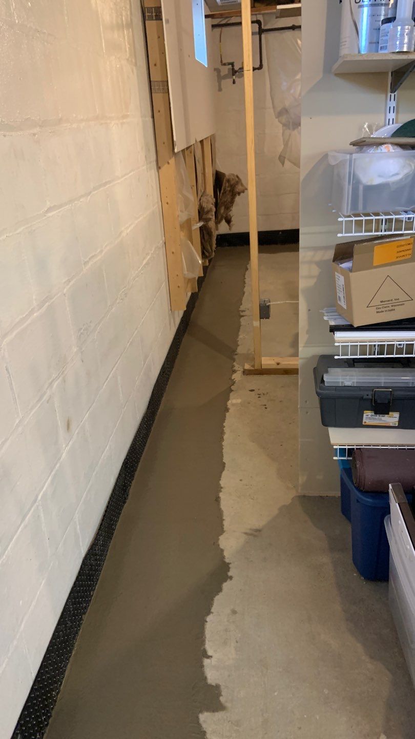 Saving Michael’s Finished Basement by Waterproofing Northeast