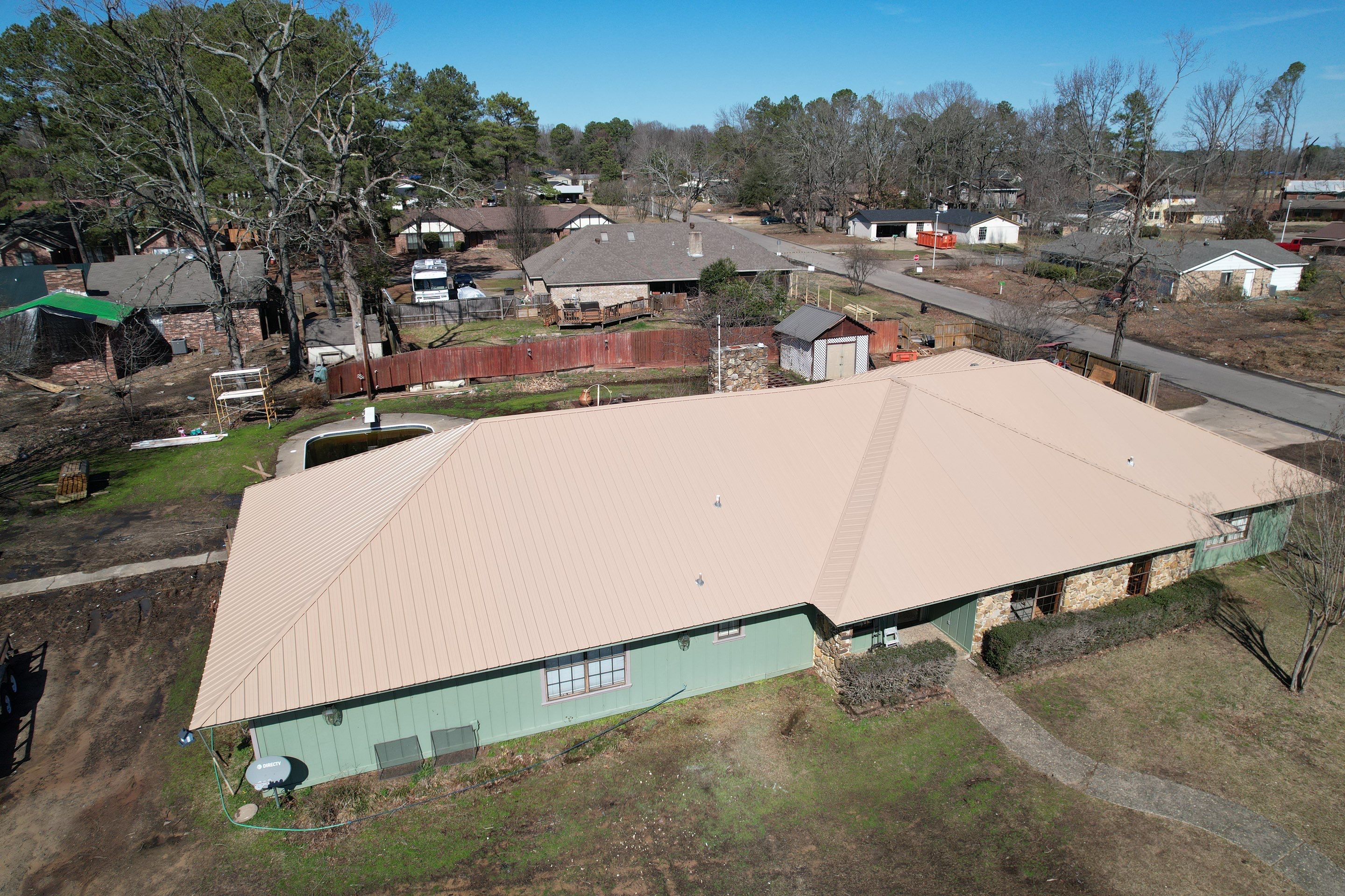 Residential Roof Replacement in Idabel, Oklahoma by Hostetler Roofing