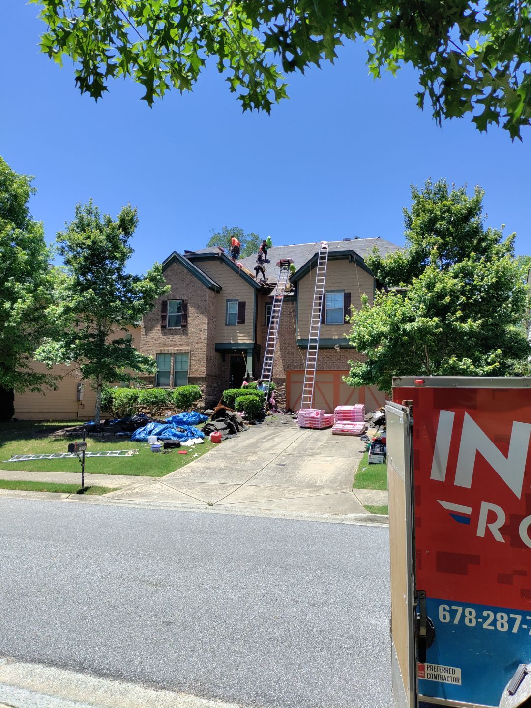 Residential Roof Replacement using Owens Corning by Inspector Roofing and Restoration