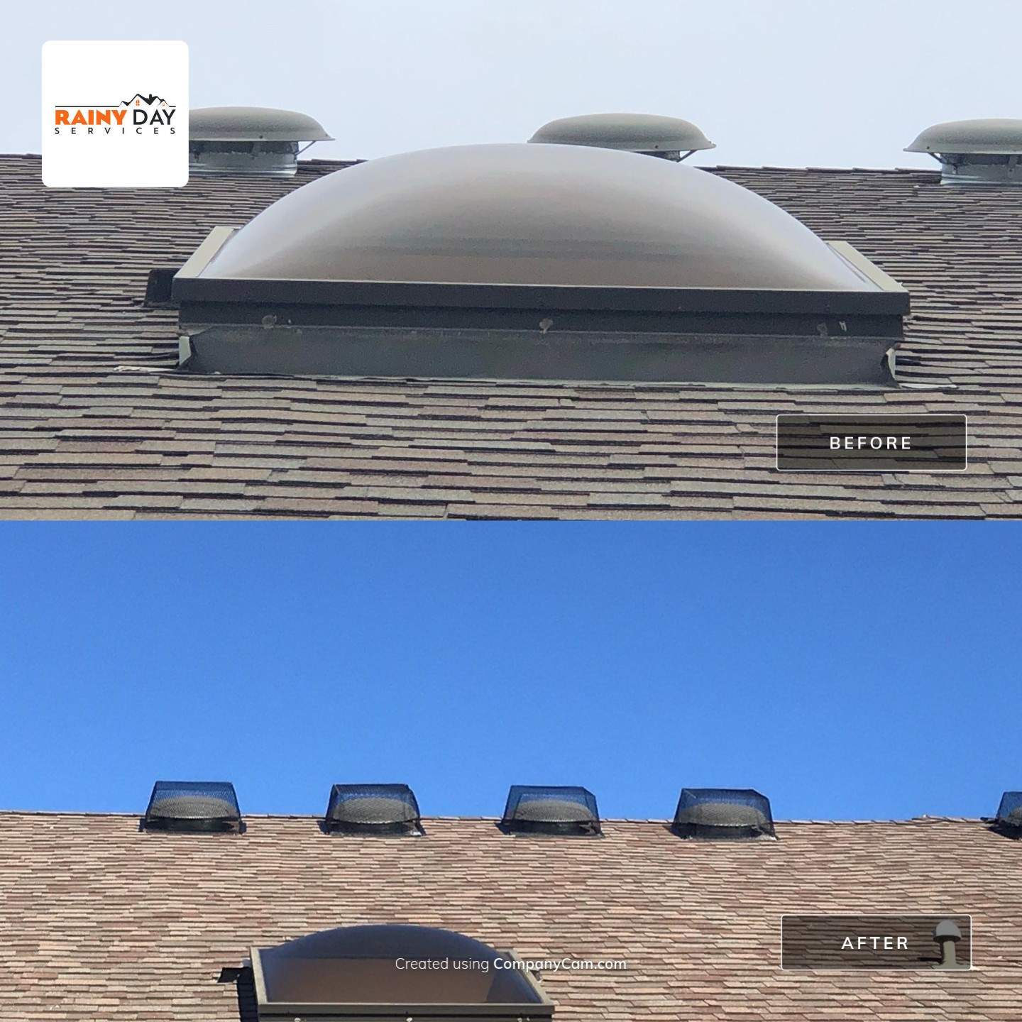 Roof Project by Rainy Day Restoration
