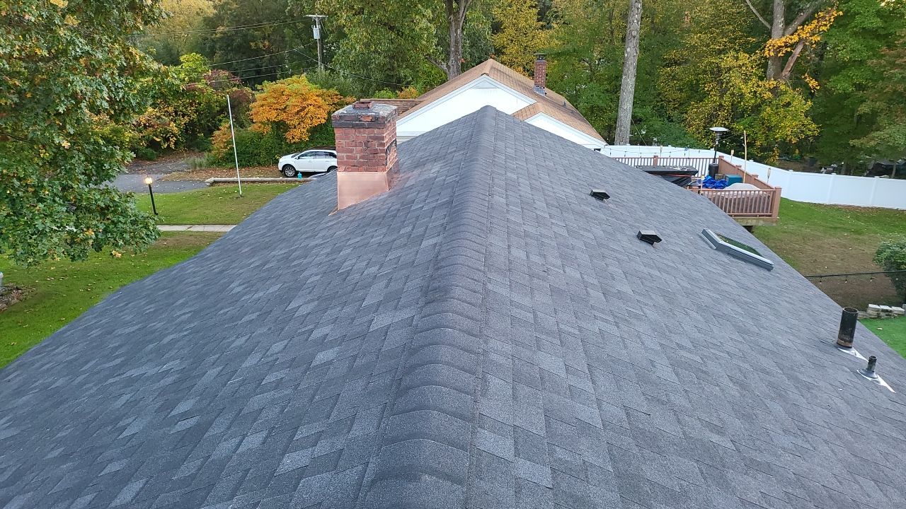 Residential Roofing Installation using Owens Corning TruDefinition Duration Onyx Black by A Plus Exterior
