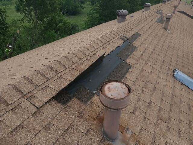 Commercial Roofing Installation using ATLAS Pinnacle Pristine Shingles by Harvey Roofing & Construction