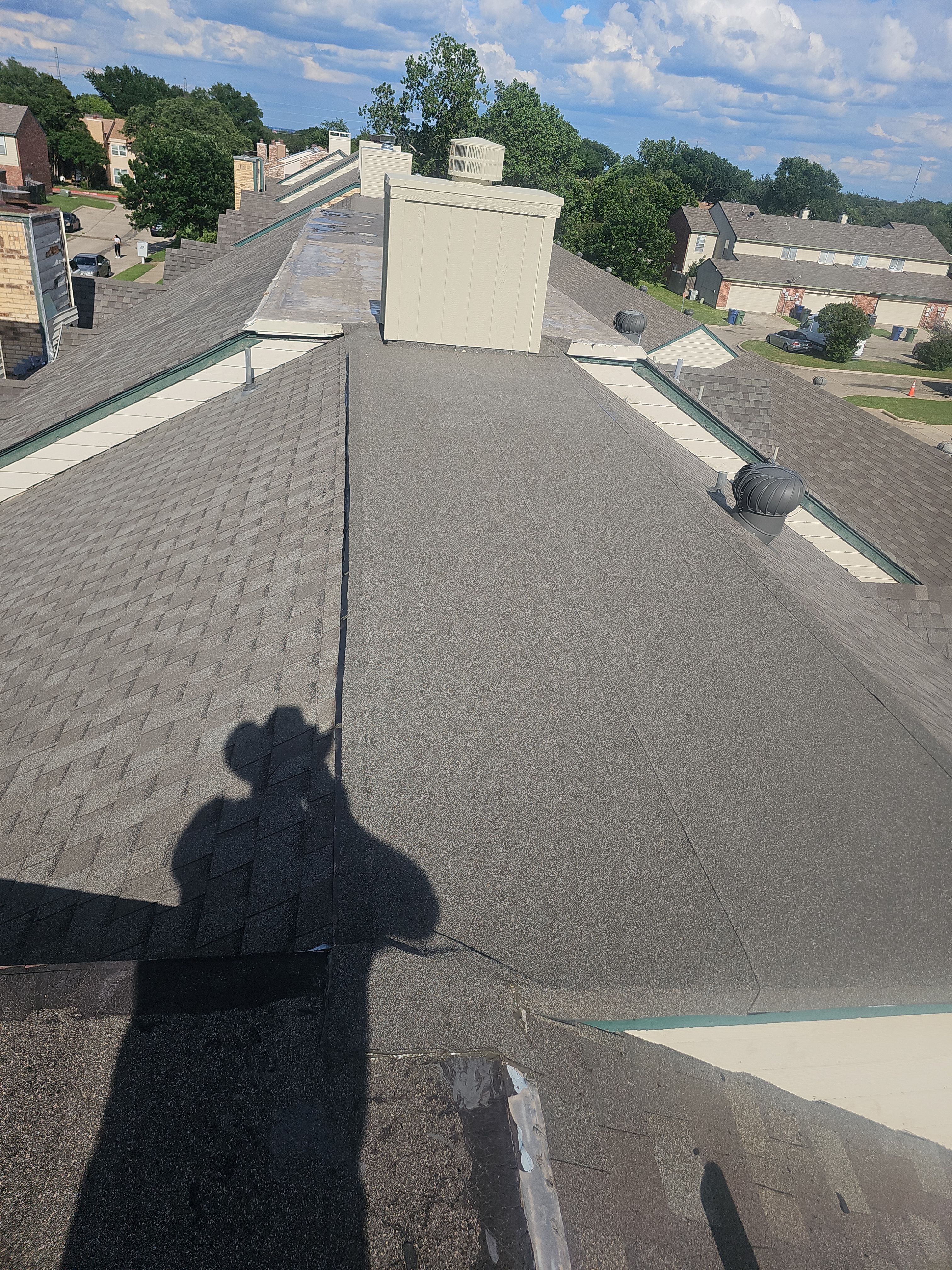 Flat Roof Replacement & Interior Restoration in Garland, TX by road roofing llc