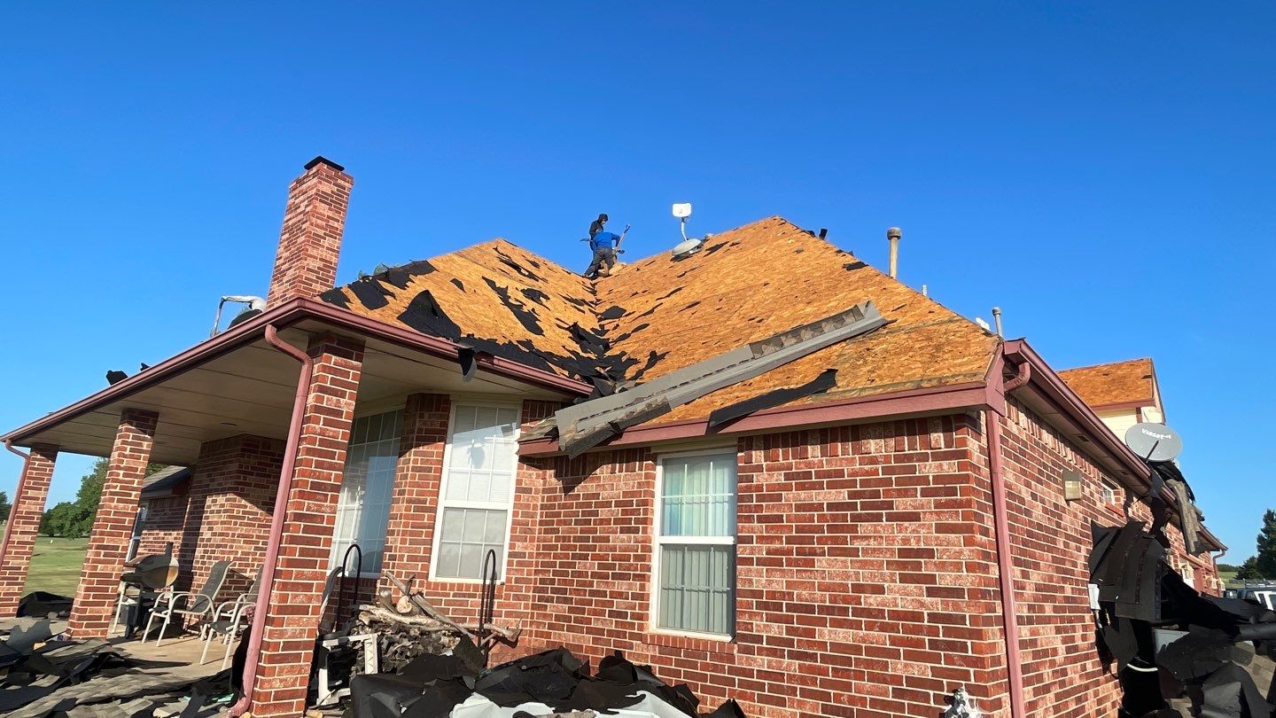 Residential Roofing Installation using GAF Natural Shadow  by A & H Roofing and Contracting