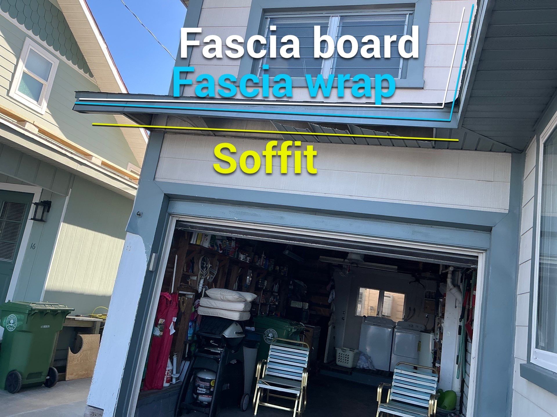 Soffit and Fascia Installation using New Fascia and Soffit Installation FL by Gutter Professors