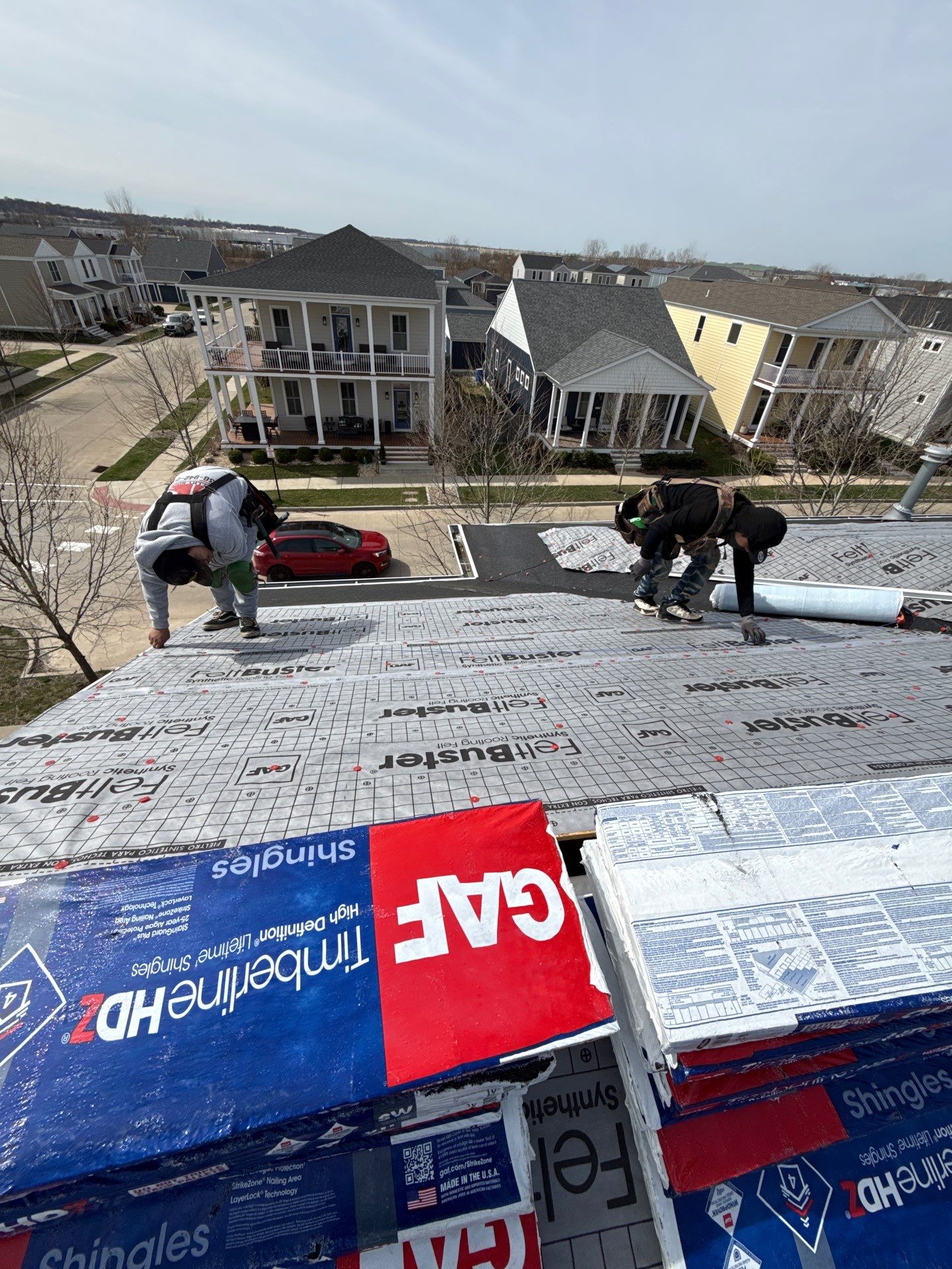 Complete Roof and Siding Replacement for Hail Damage in New Town, St. Charles by Acute Roofing And Exteriors 