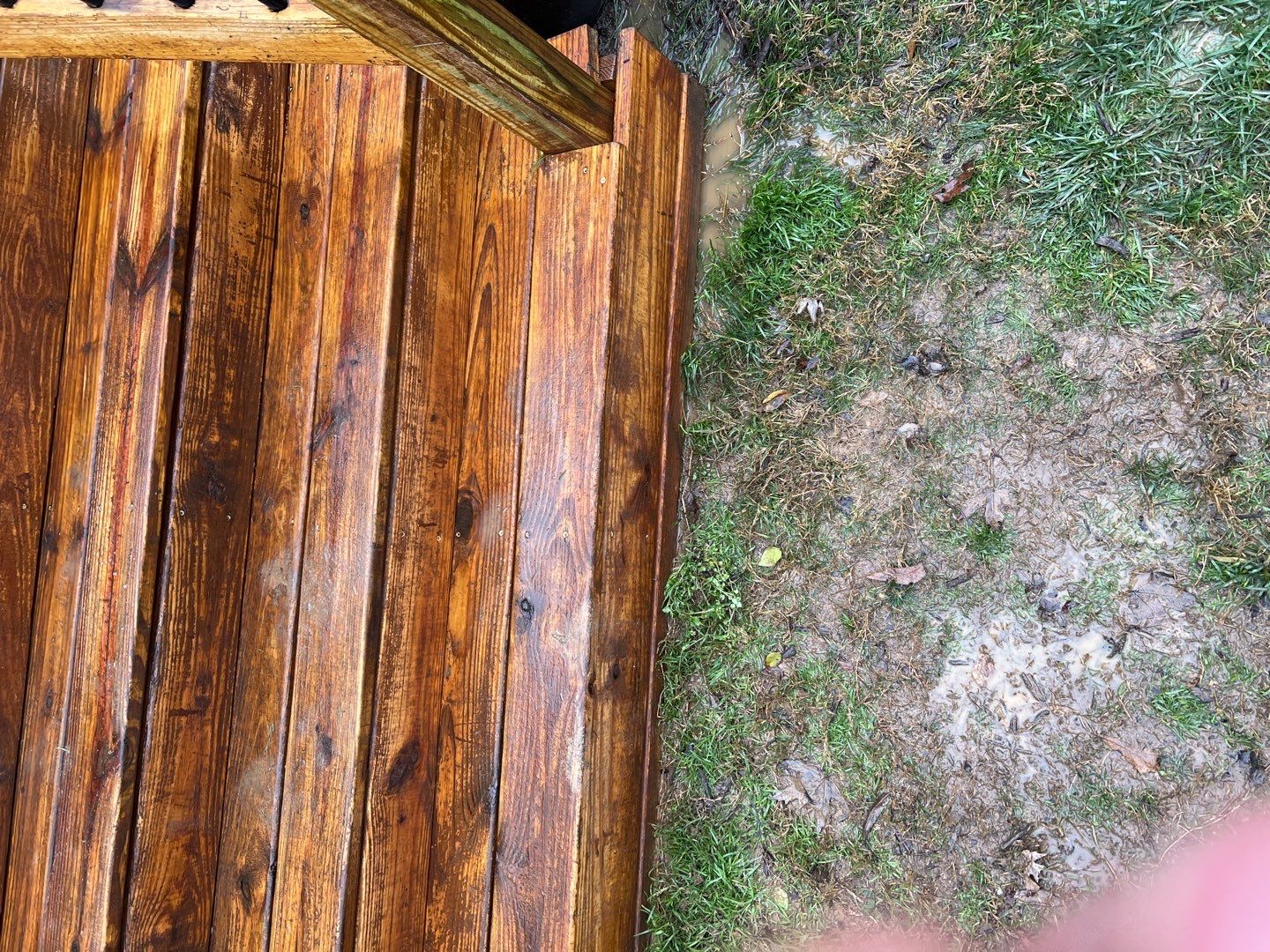 Weathered Deck using Wood Sealant by DuraSeal