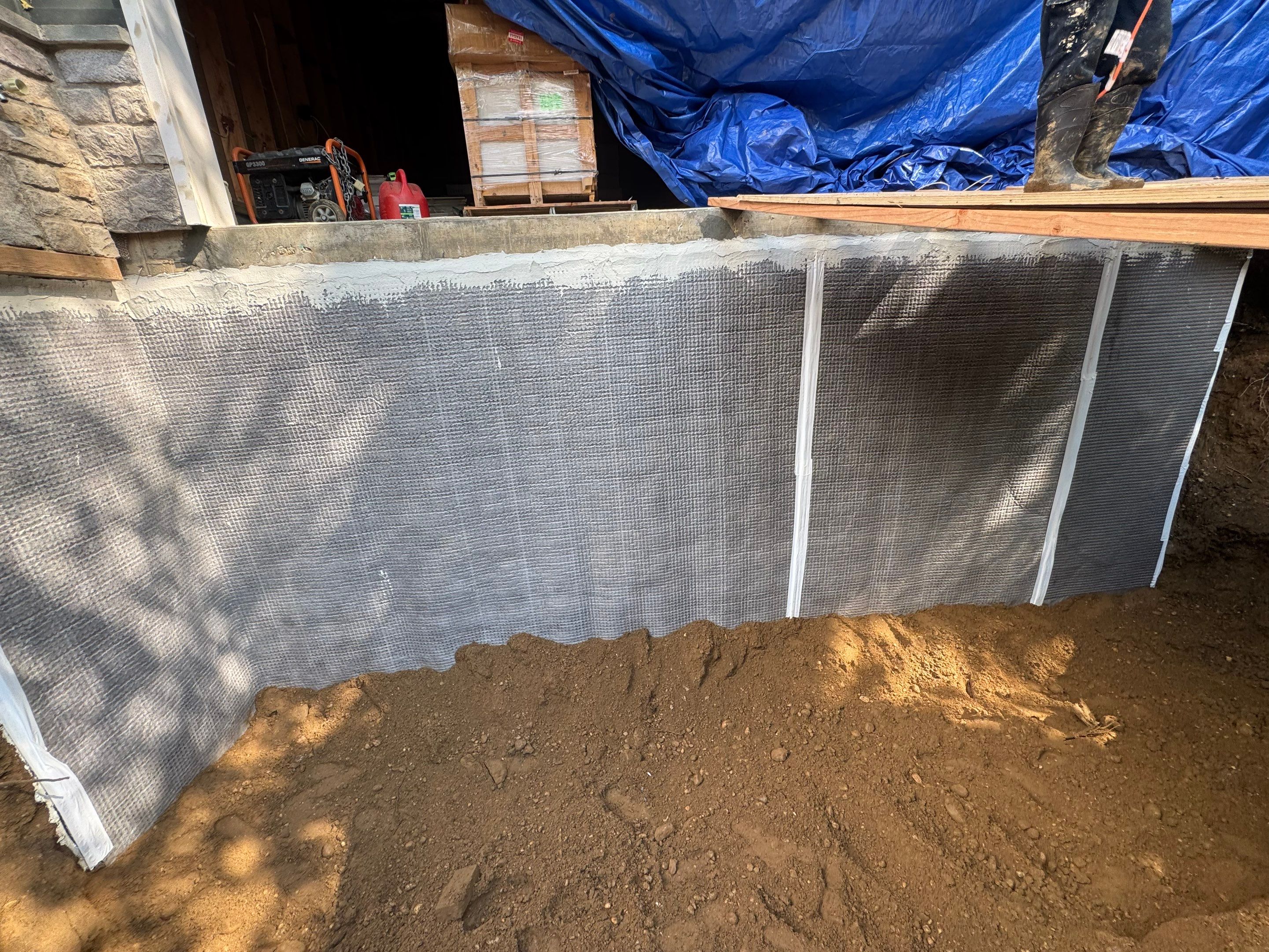Birch Dr, Roslyn, NY by A.M. Shield Waterproofing, Corp.