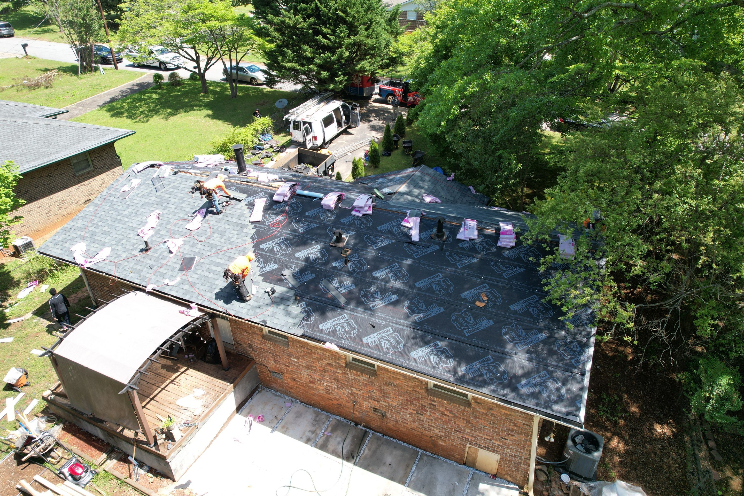 Residential Roofing Installation using Owens Corning by Inspector Roofing and Restoration