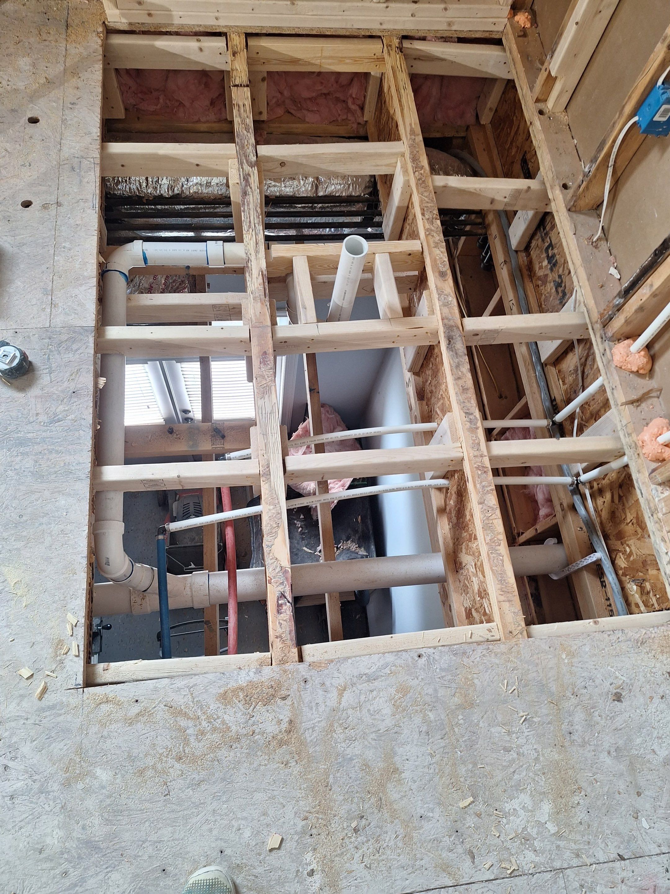 Master bathroom renovation by Prudencio