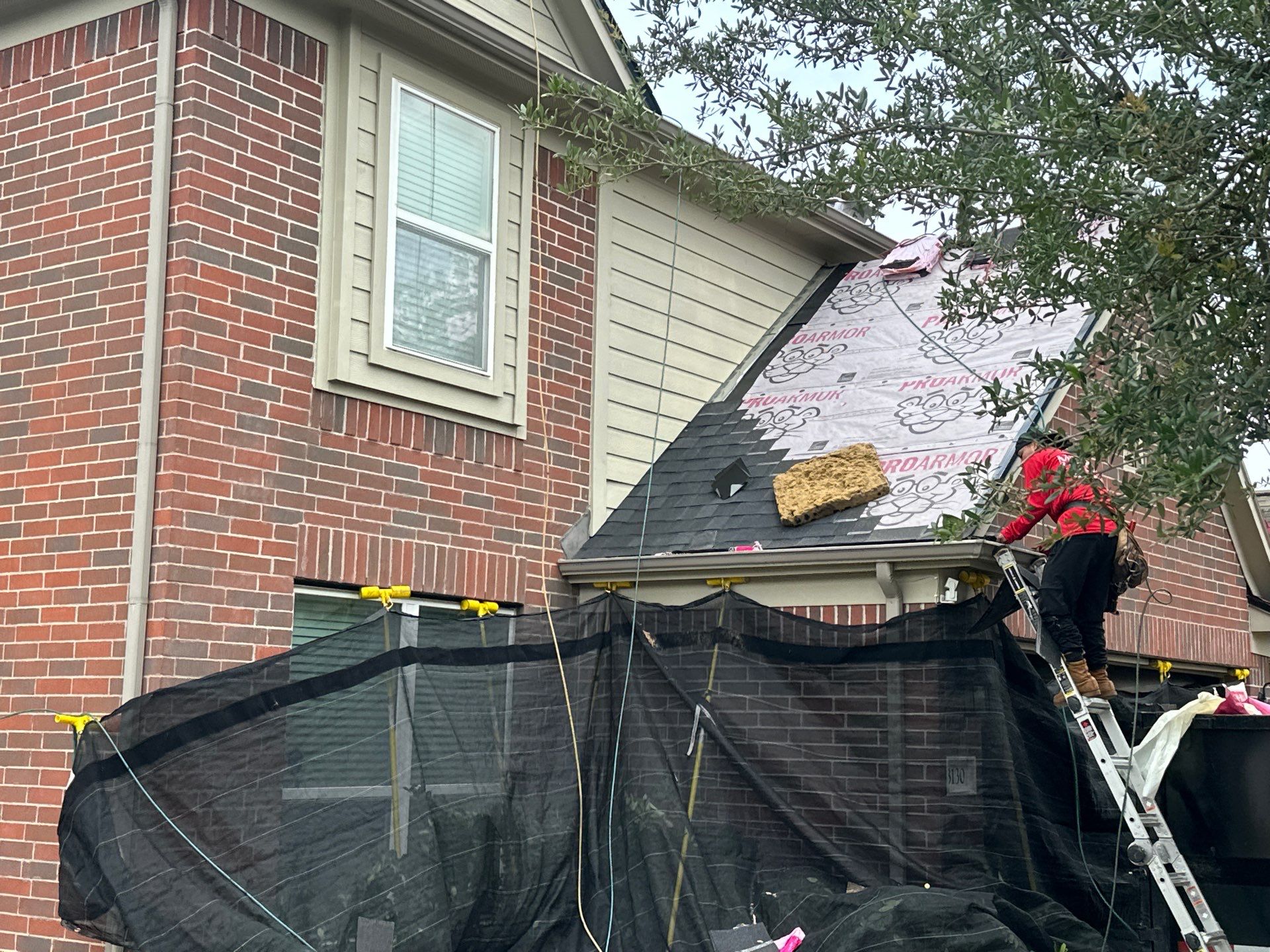 Project in Katy by Motion Roofing