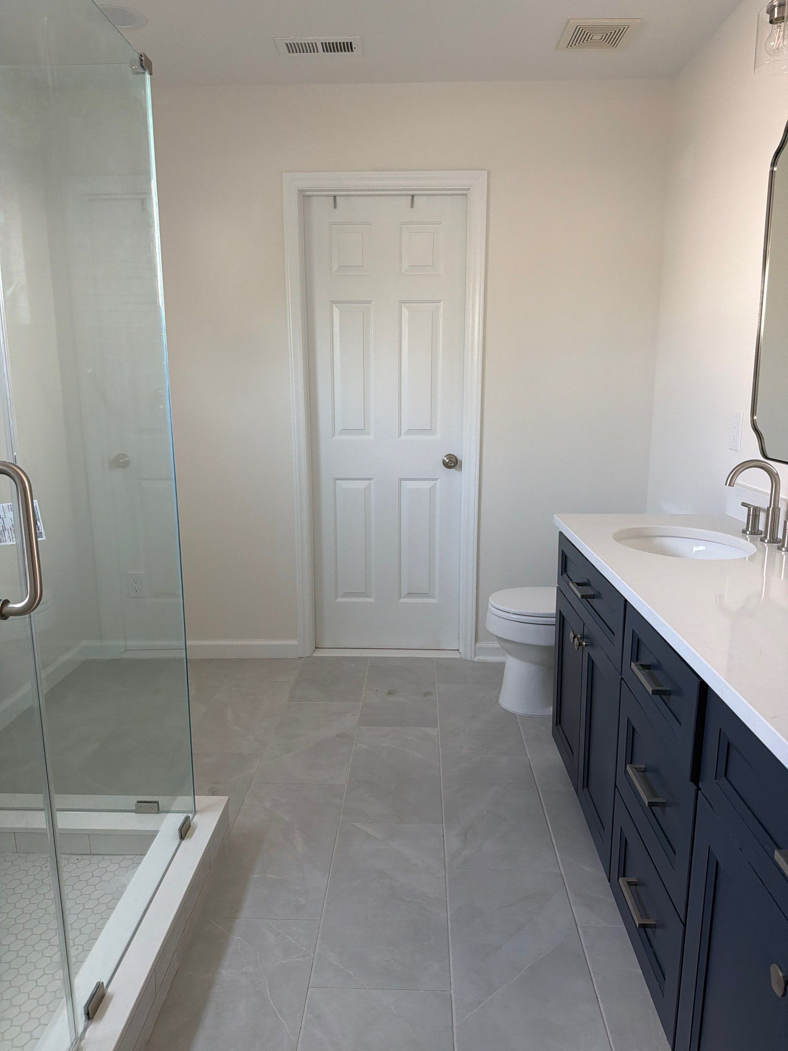 Bathroom remodel by Billy Weatherspoon Contractor