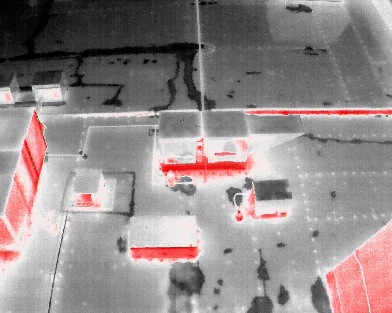 Commercial Roofing Inspection using Thermal Imaging Drone  by Stendahl Services