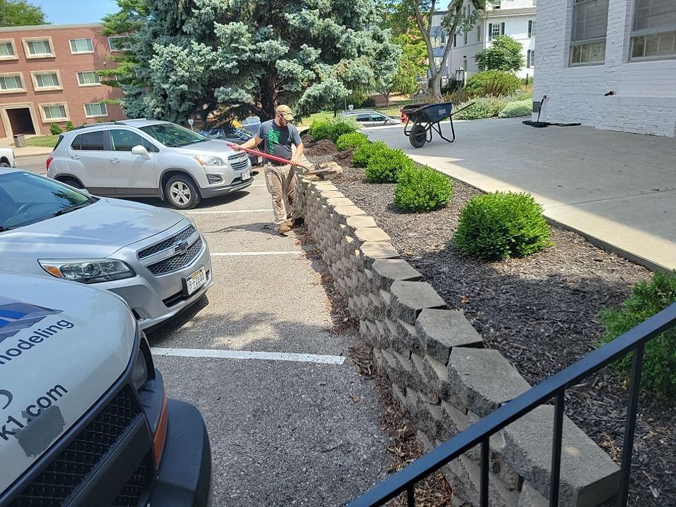 Replacement of existing retaining wall.  by New Horizon Landscapes
