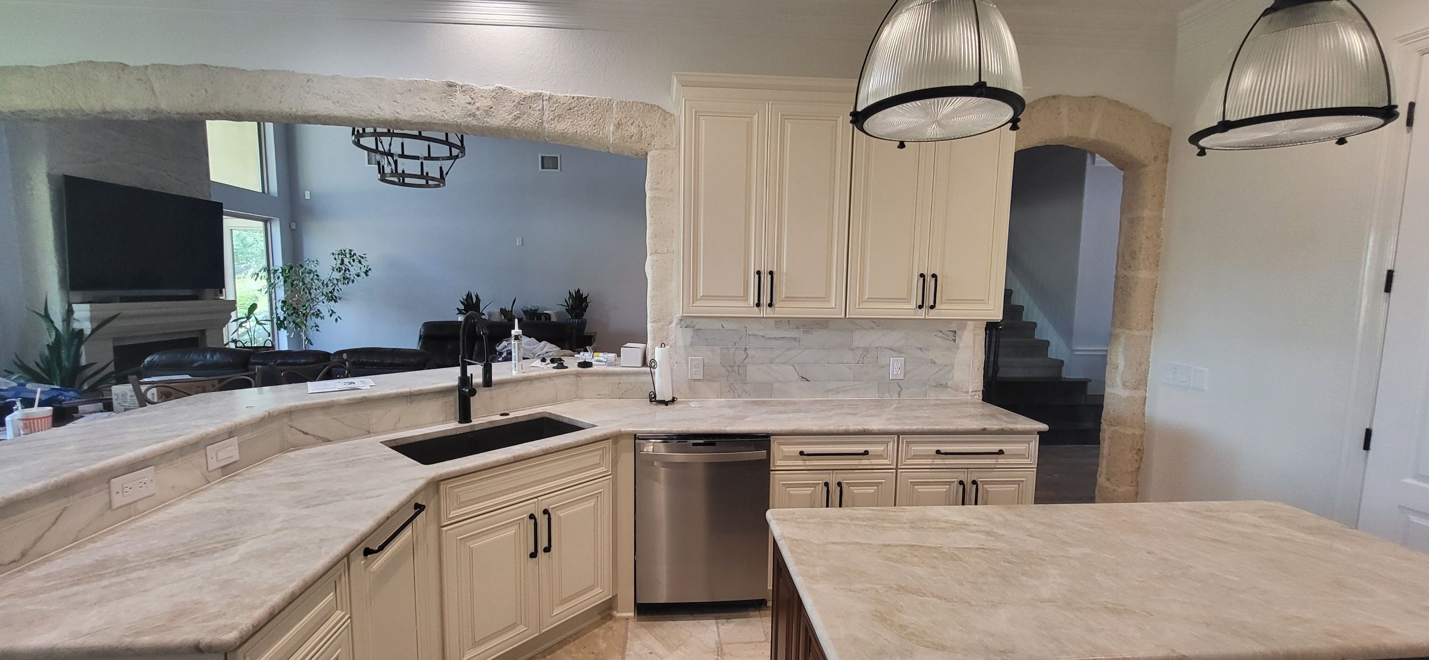 Dreamy Kitchen Remodel in Spring Branch by Legacy Bath and Kitchen 