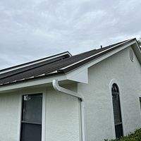 24ga 1.5" Mechanical Seam Medium Bronze  by Total Roofing System The Metal Roof Experts