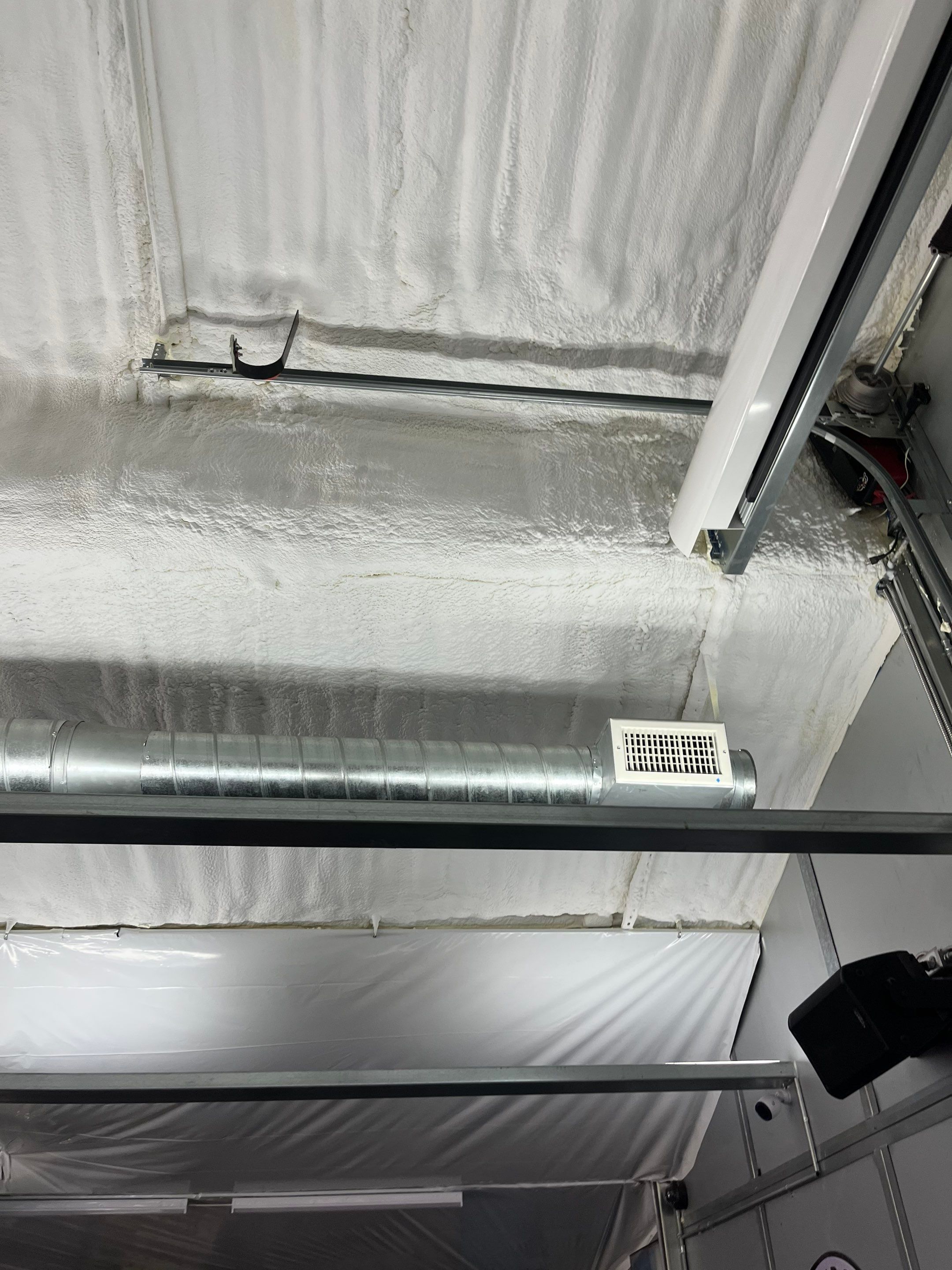 Sunnyvale Tx, Close cell spray foam custom garage  by Apex Insulation Solutions