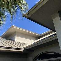24ga 1.5" Mechanical Seam Champagne  by Total Roofing System The Metal Roof Experts