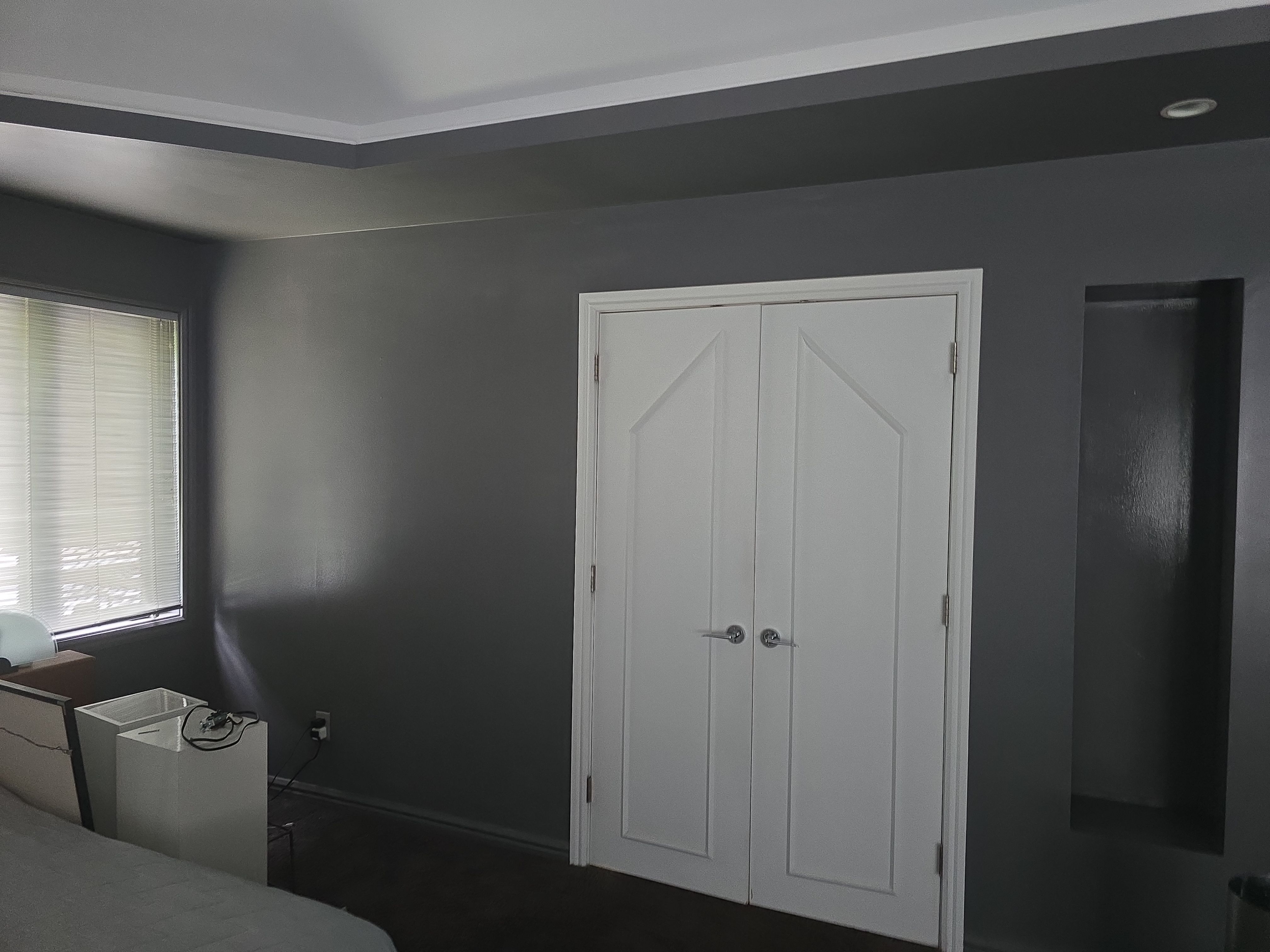 Bedford Residential Interior Painting and Ceiling Water Damage Repair by The Persnickety Painters