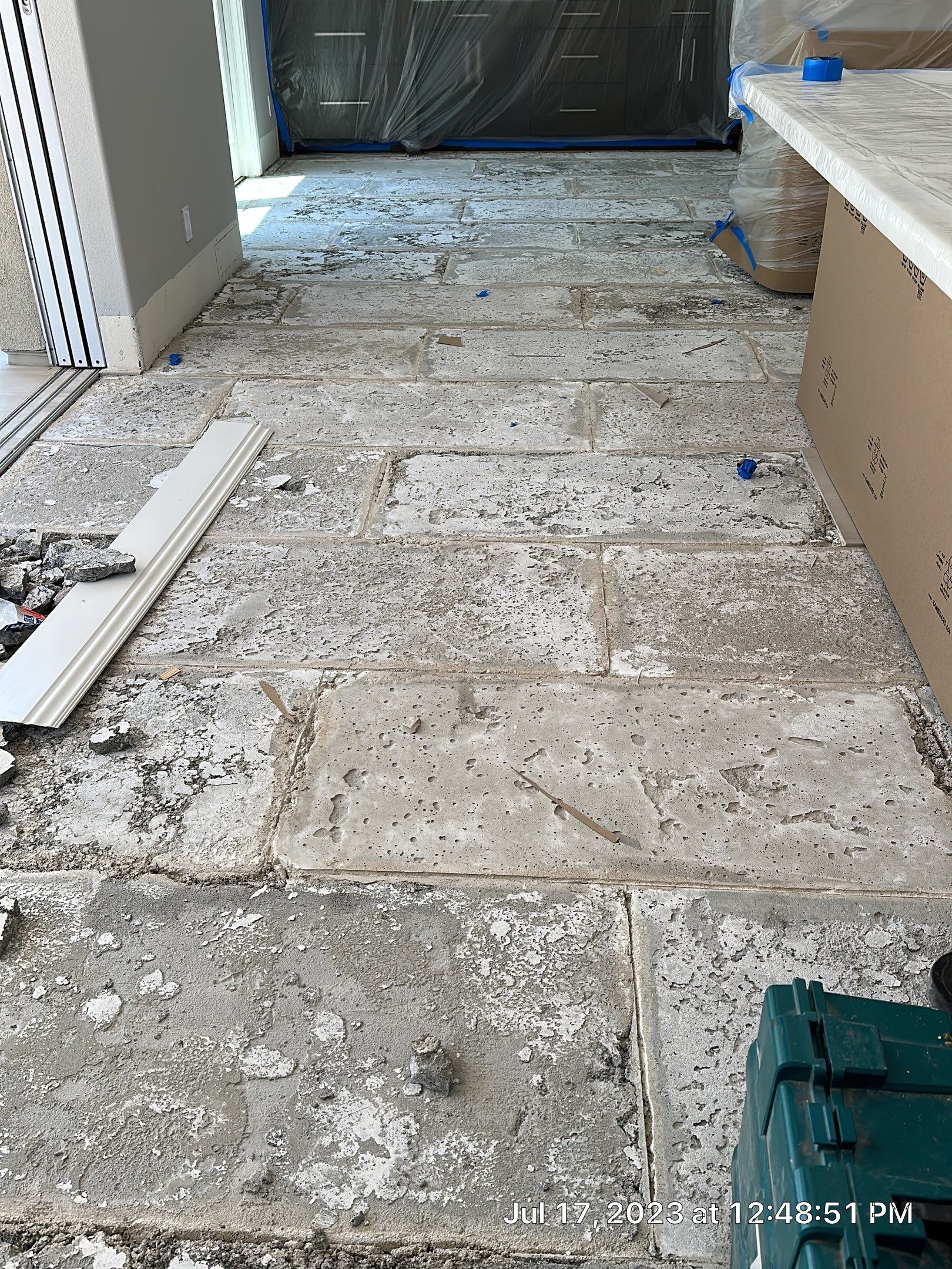 Tile Flooring removal & Installation  by OC Flooring Inspections-ICRI - CCSMT-CFIU#439