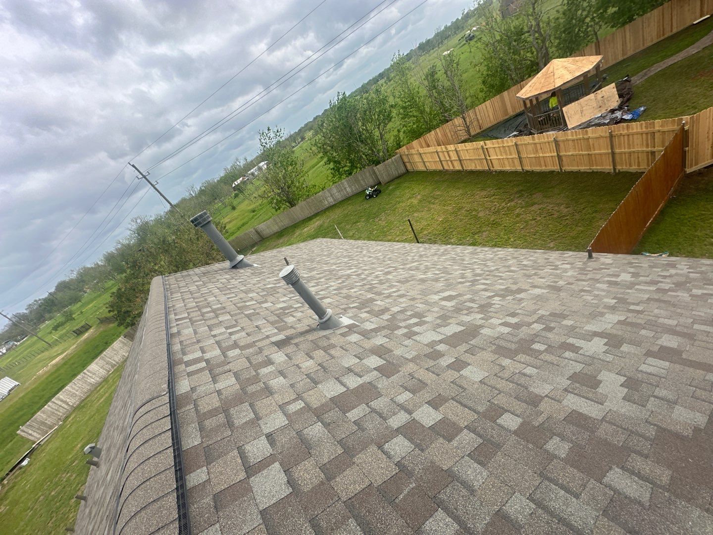 Hail Damage using Owen's Corning Duration (Lifetime) Shingles by Roof Repair Company