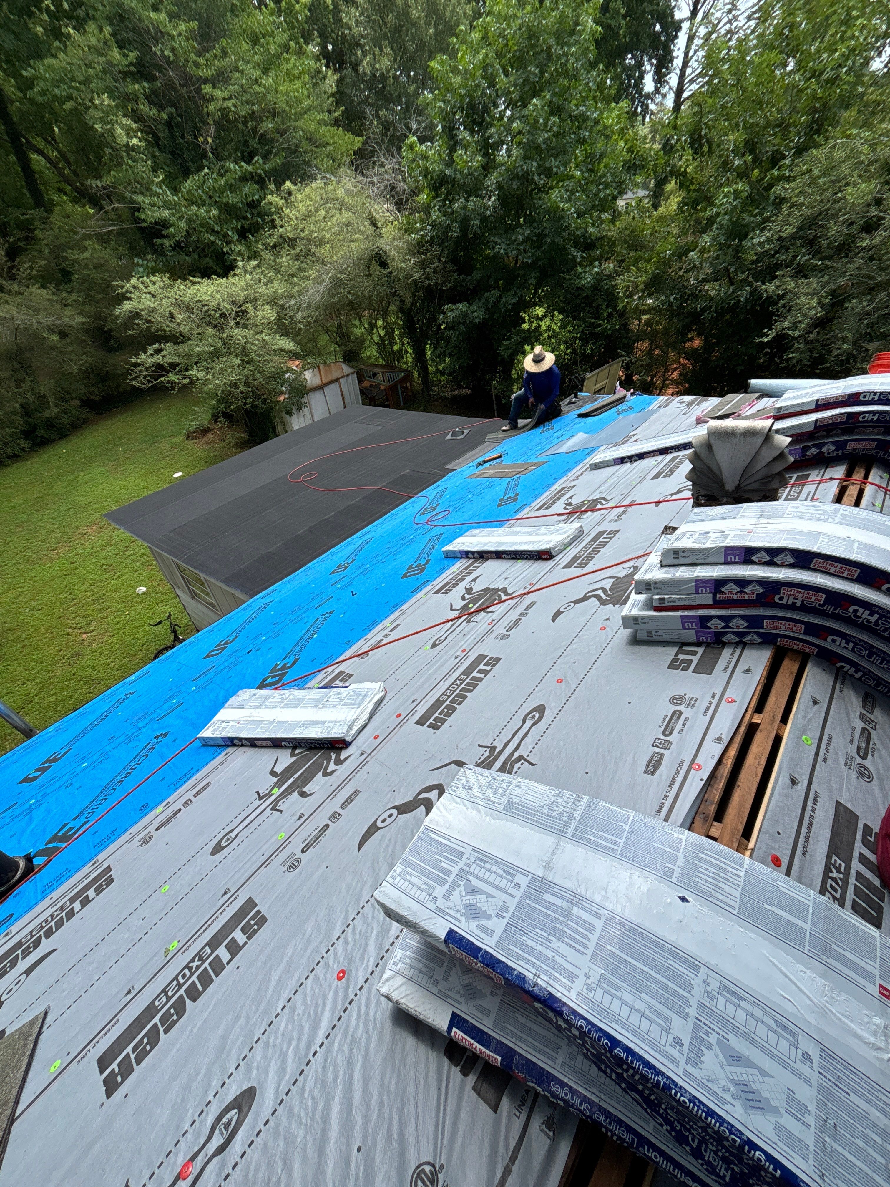 Roof replacement by Deerfield Roofing LLC