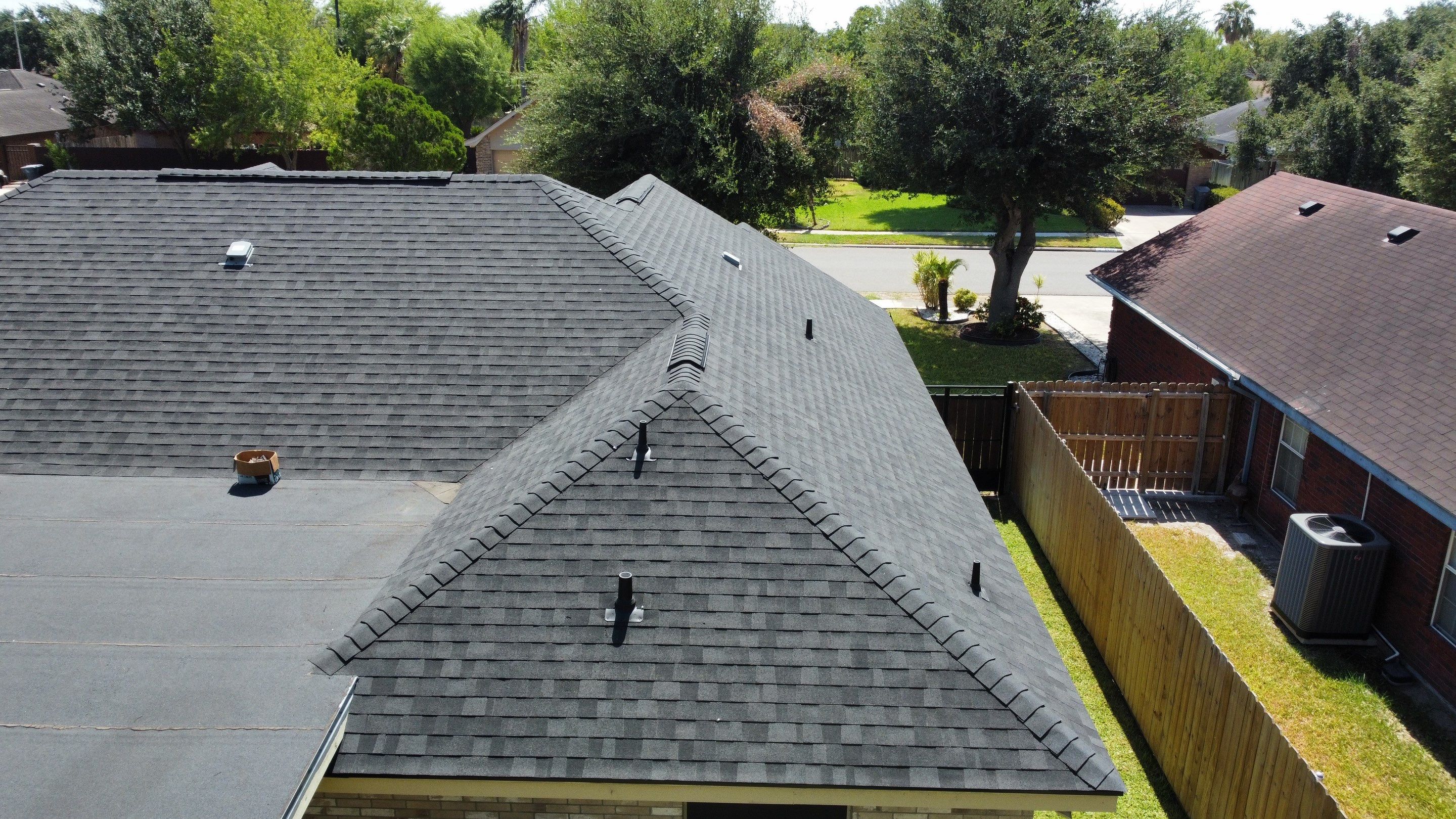 Edinburg Roof Project  by Bison Roofing  
