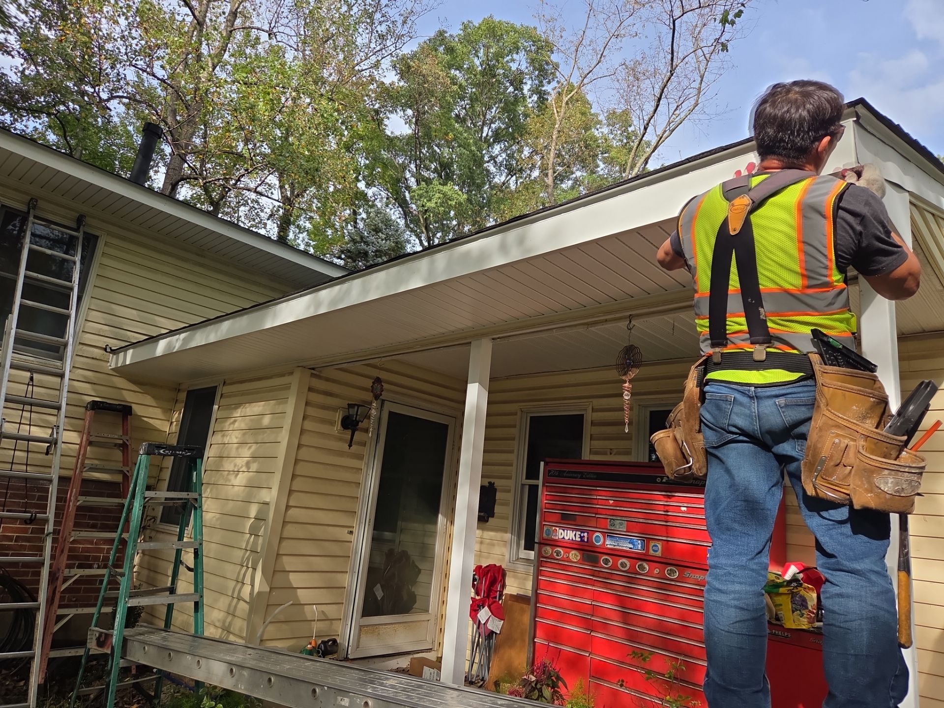 Burke : Residential Roof Replacement with CertainTeed Landmark Pro in Max Def Charcoal Black  by RM Banning, Inc.