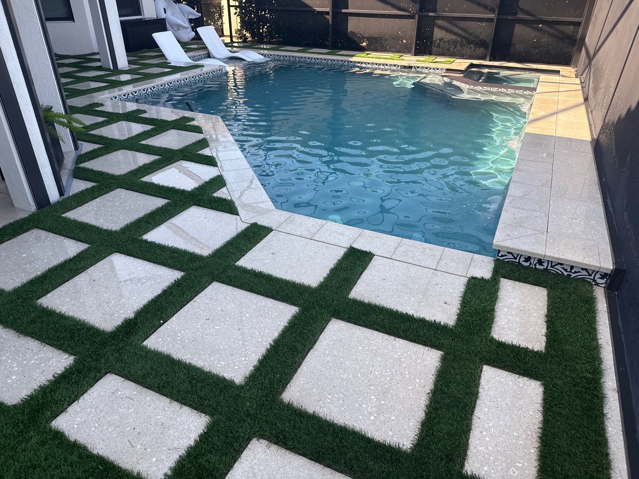 Pool Deck & Lanai Cleaning in Esplanade at Azario – Lakewood Ranch, FL 34211 by Sunshine AquaWash