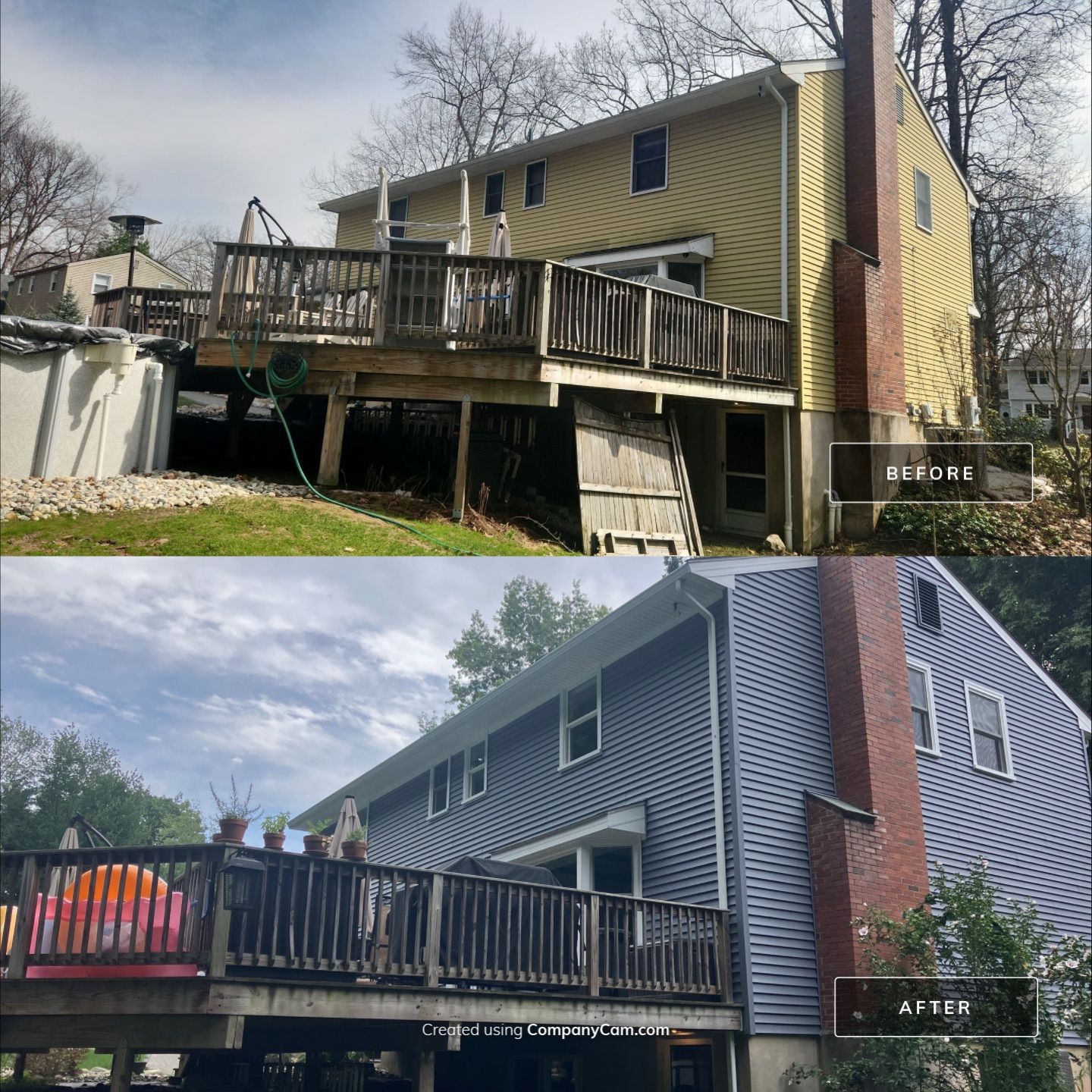 Siding using Cert. Monogram D/4 x 12'6" Clapboard, Flagstone by DiGiorgi Roofing and Siding Inc