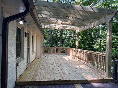 Atlanta, GA Wood Deck Rebuild After Tree Damage