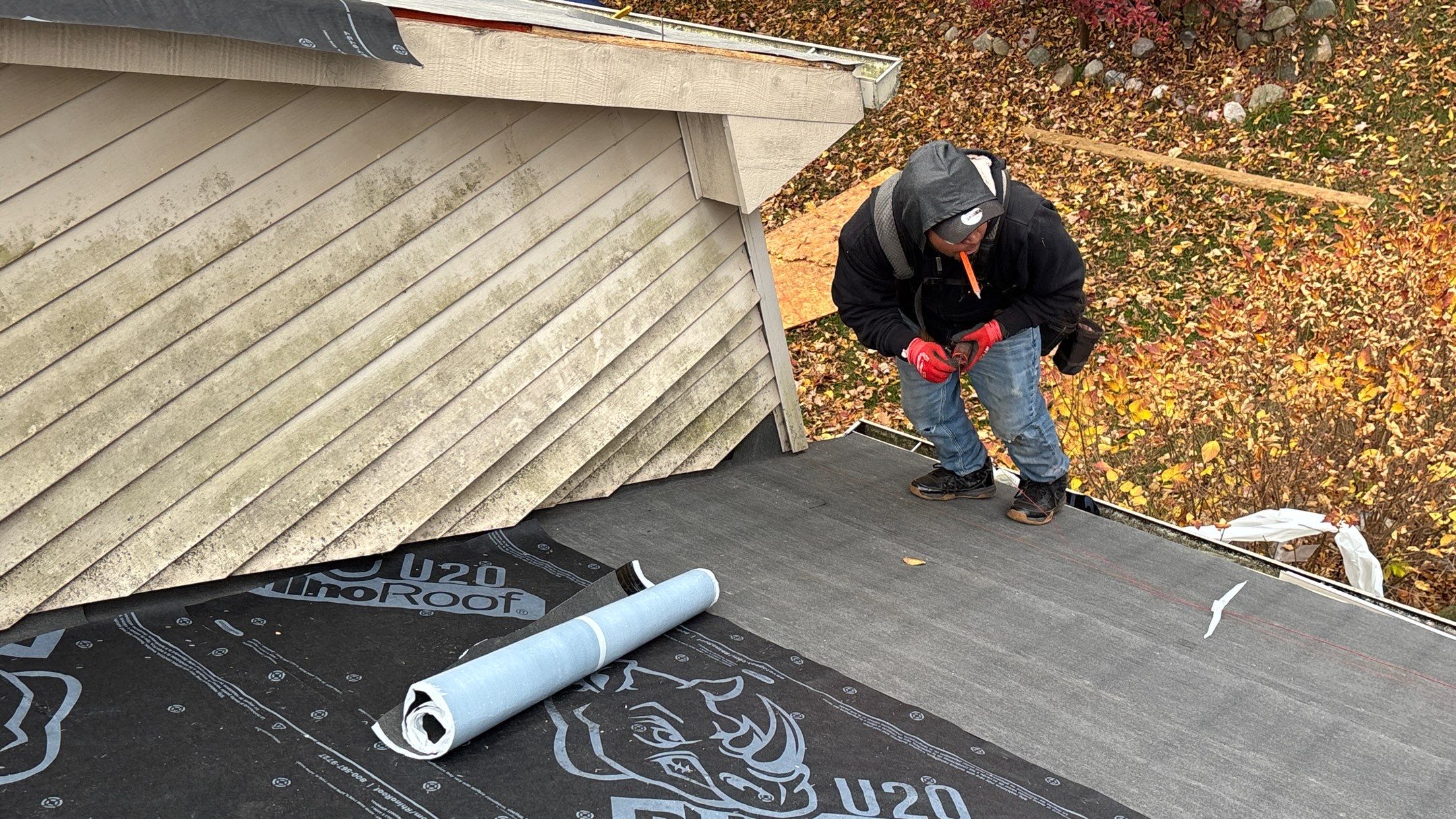 Roof Replacement using Owens Corning Driftwood by 180 Contractors