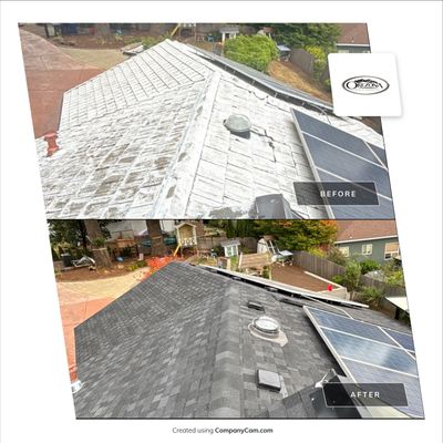 Granite Black Residential Roof Replacement