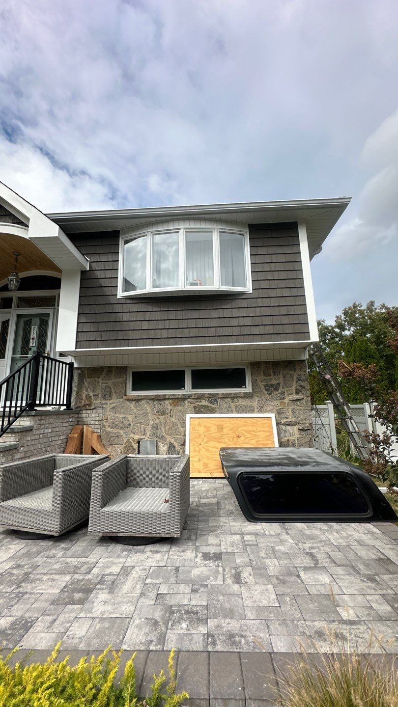 Full House Installation by Above All Gutters 