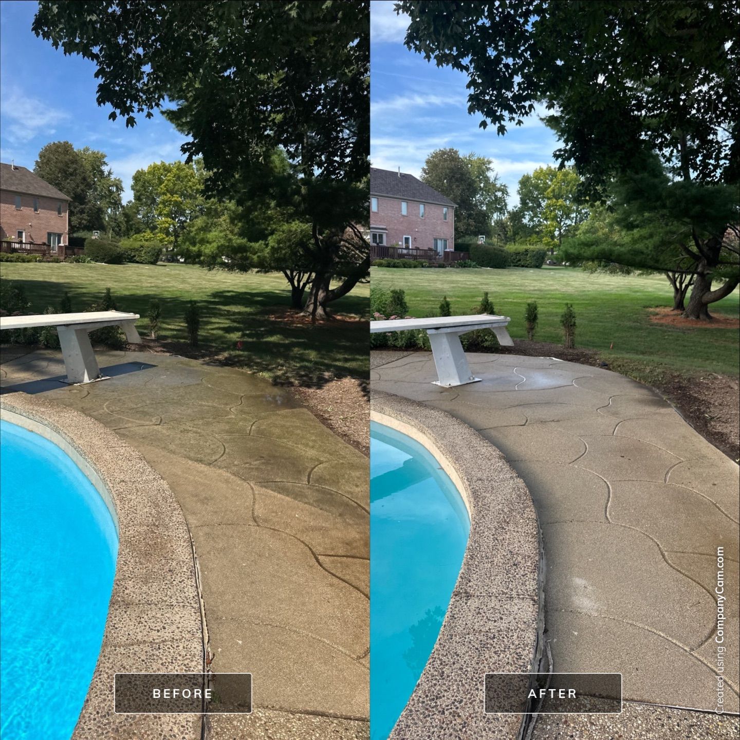 Project in Long Grove by Simmons Power & Soft Washing