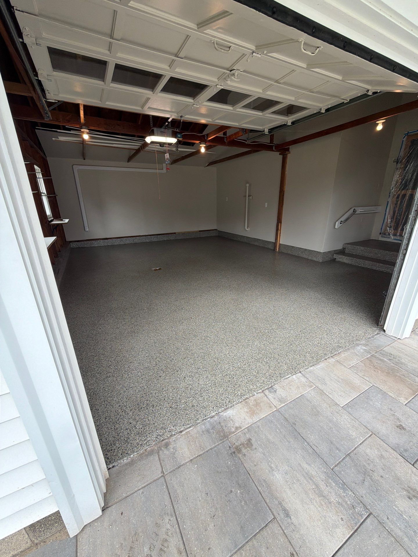 Vintage Bedstone Garage Coating by NG Masonry & Construction LLC
