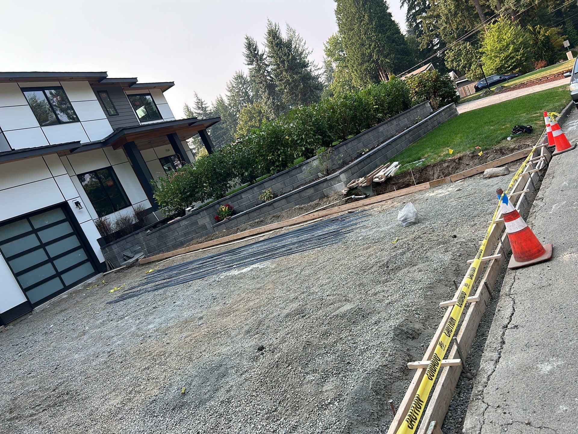 Bruce | Broom Finish Driveway, Concrete Project by Jireh Asphalt & Concrete Inc 