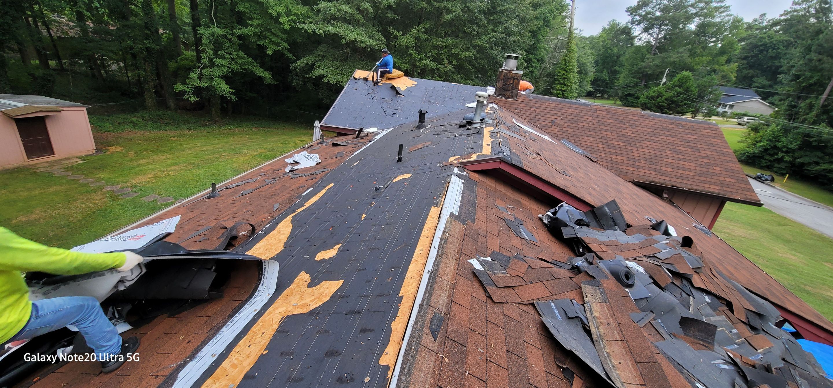 Residential Roofing Installation using Owens Corning by Inspector Roofing and Restoration