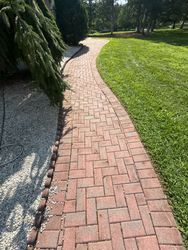 Paver Re-Leveling in Hillsborough, NJ — Gallo Bros job photo